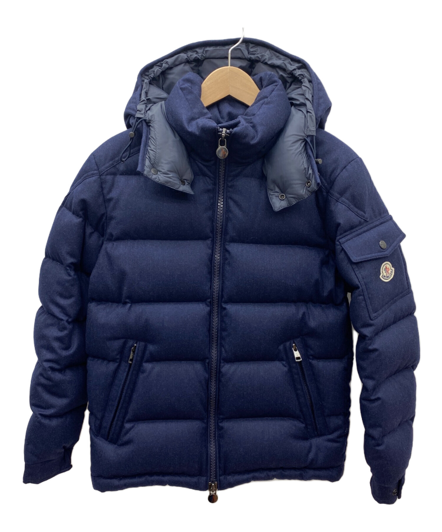 モンクレール(Montgenevre)ネイビー 中古・古着通販】MONCLER (モンクレール) MONTGENEVRE モンジュネーブ
