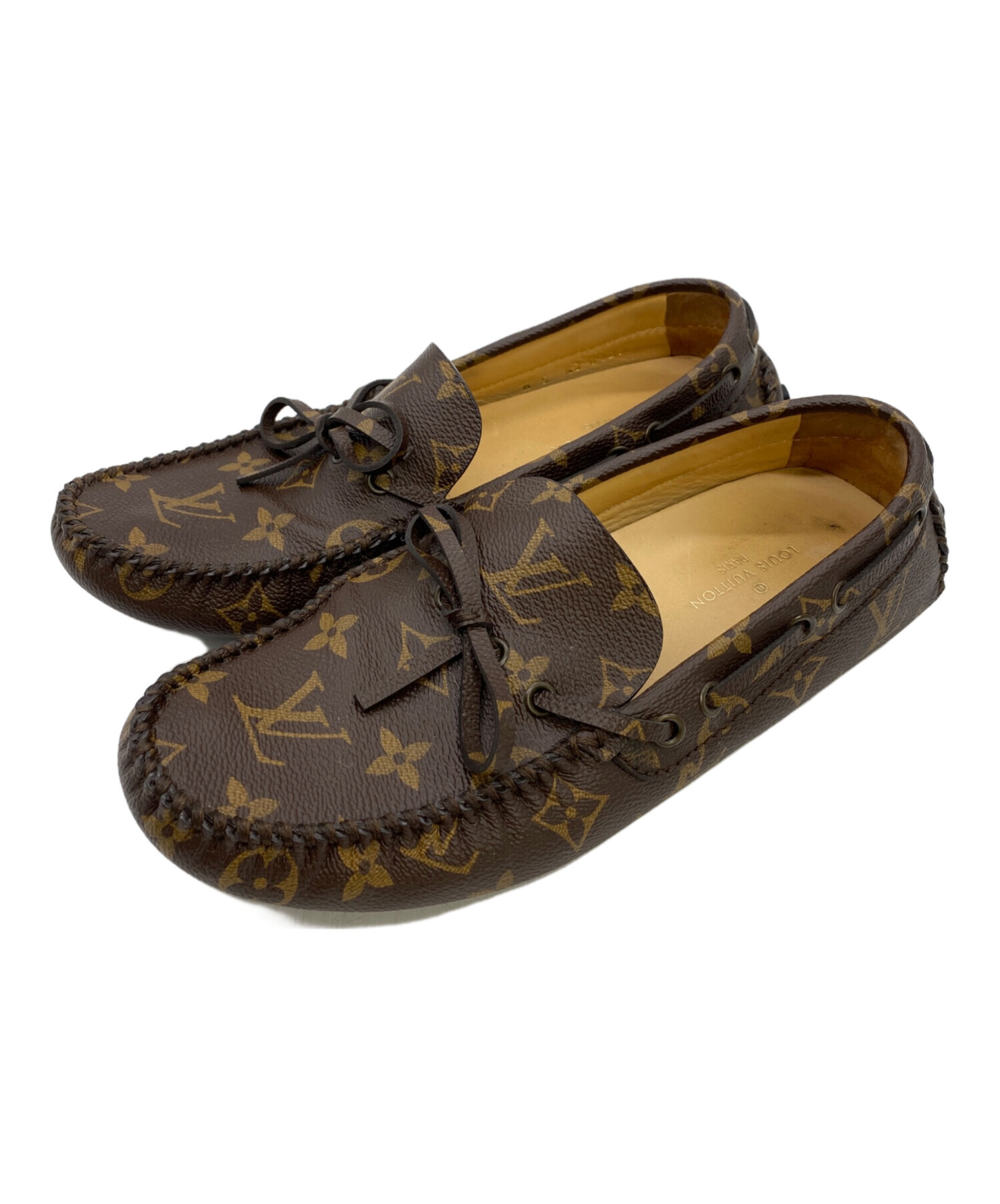 LOUIS VUITTON ルイヴィトン ドライビングシューズ グロリアライン Louis Vuitton モノグラム ドライビングシューズ グロリアライン