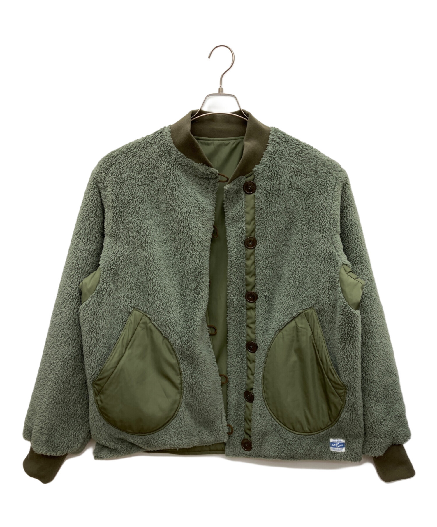 アーミーツイル　リバーシブルボアコート 中古・古着通販】ARMY TWILL (アーミーツイル) リバーシブルコート
