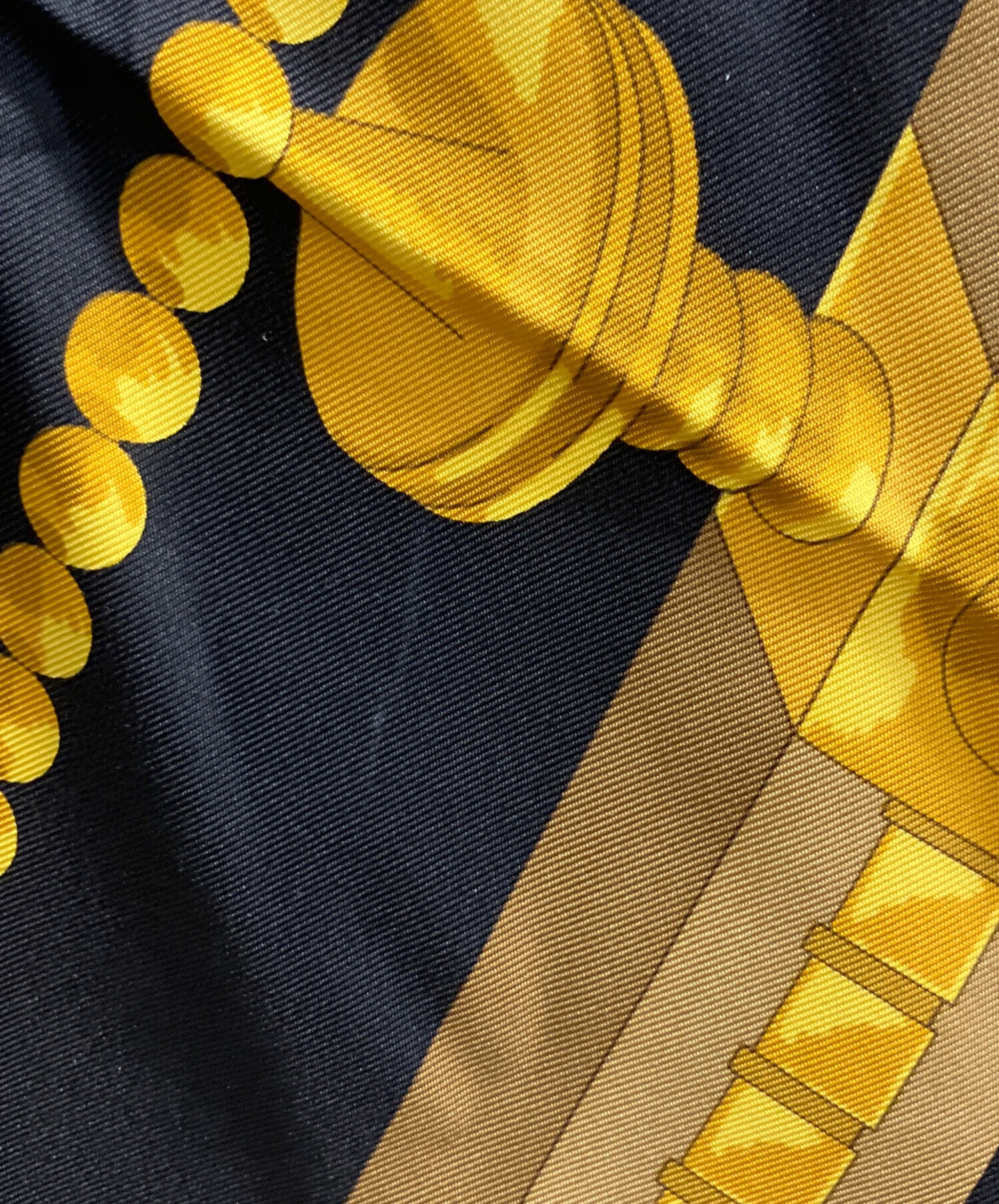 中古・古着通販】HERMES (エルメス) アフリカのスプーンシルクスカーフ 
