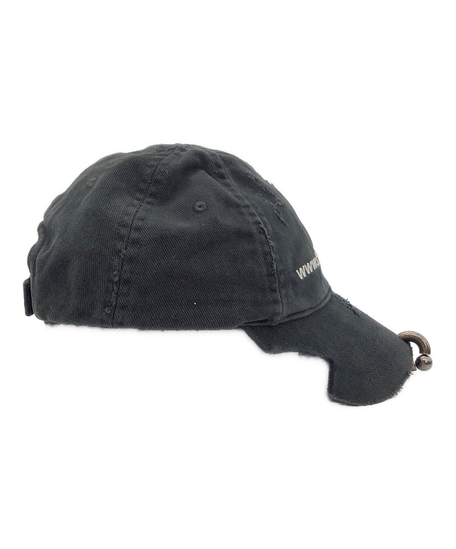 帽子 balenciaga FRONT PIERCING cap Balenciaga Front Piercing Baseball Cap | Saks Fifth Avenue