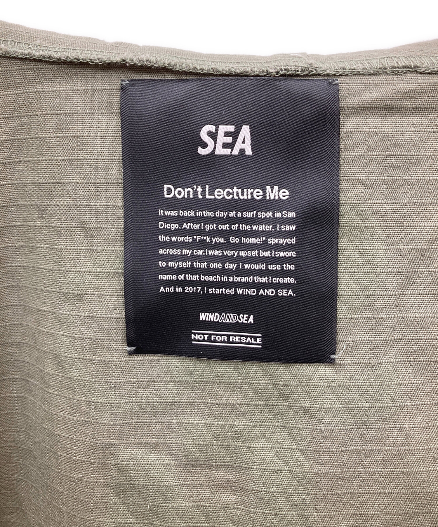 中古・古着通販】WIND AND SEA (ウィンド アンド シー) タクティカル