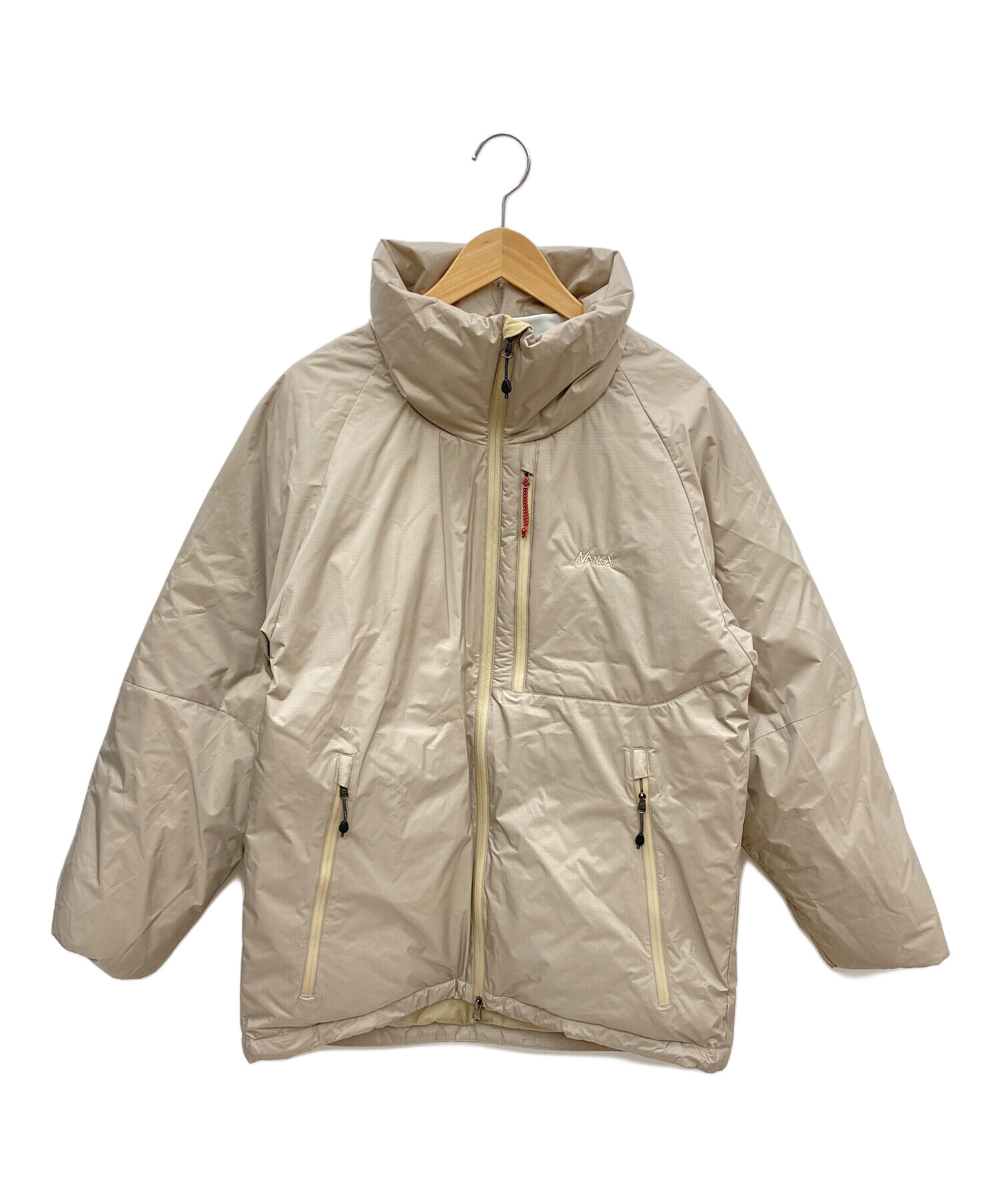 AURORA ベージュ ダウンジャケット ダウンジャケットベージュ NANGA