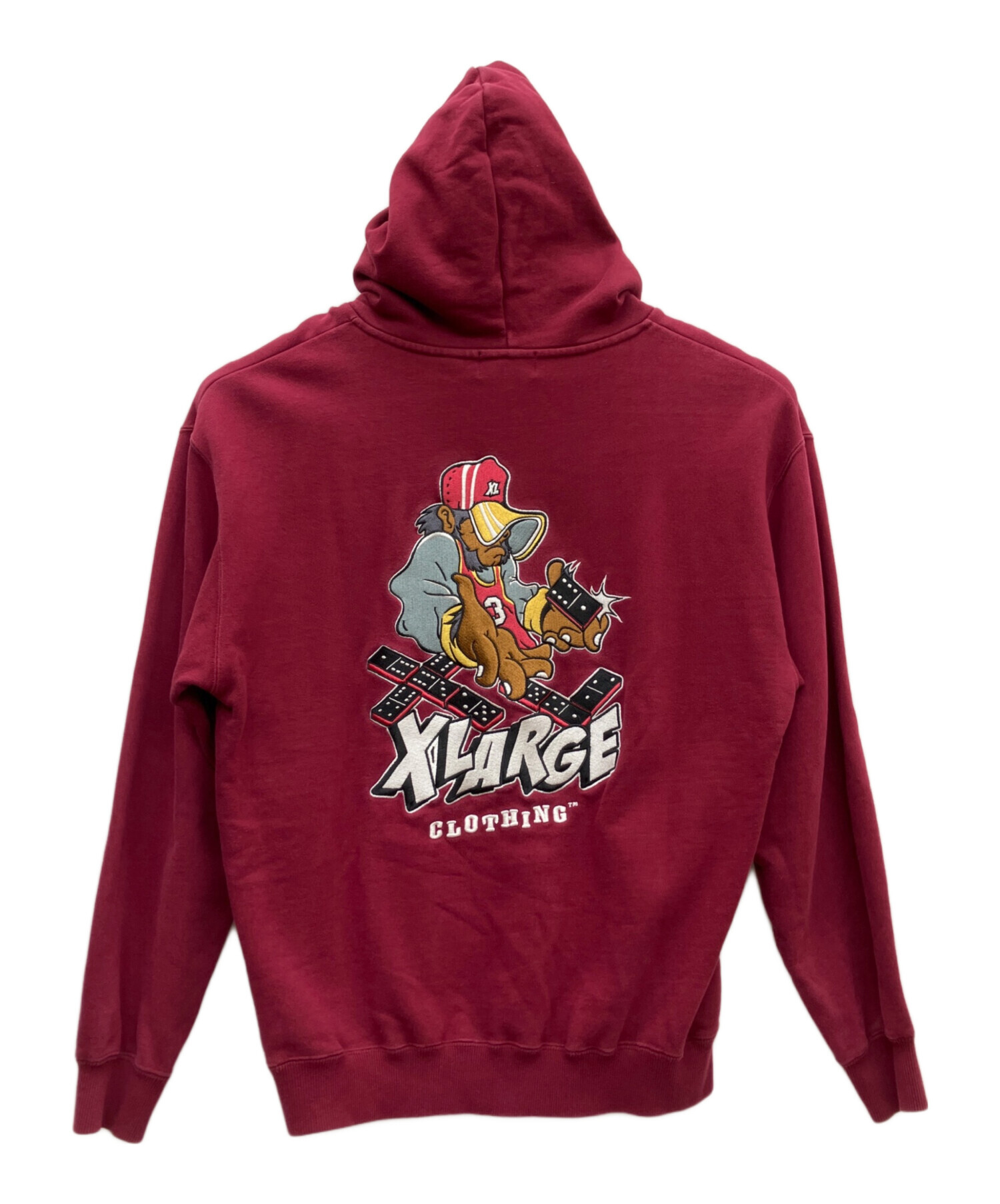 中古・古着通販】X-LARGE (エクストララージ) パーカー レッド サイズ