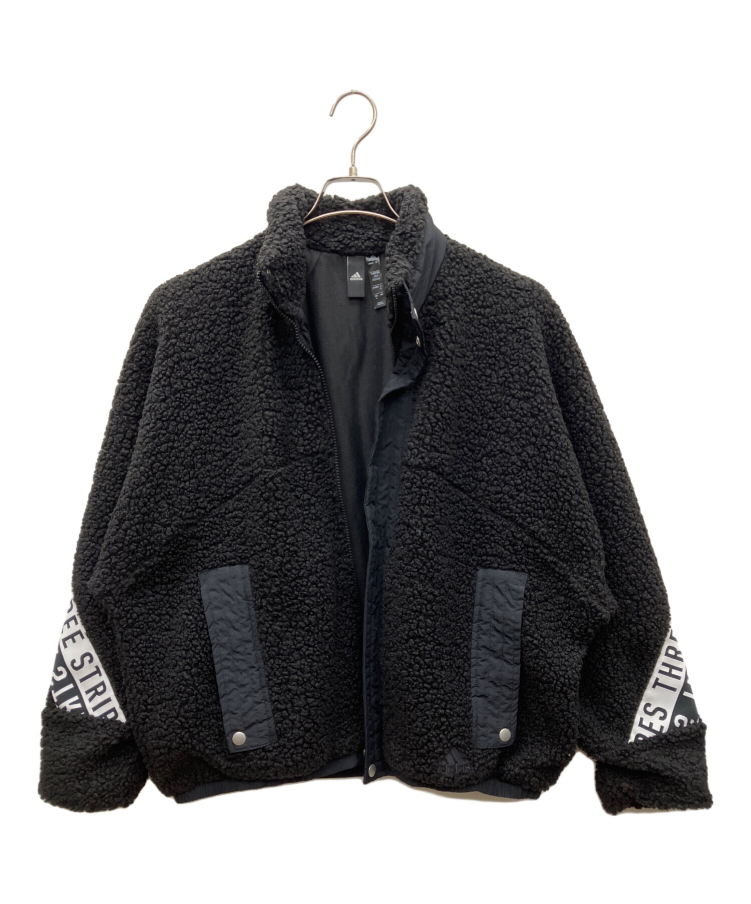 中古・古着通販】adidas (アディダス) ビッグシルエットボアジャケット