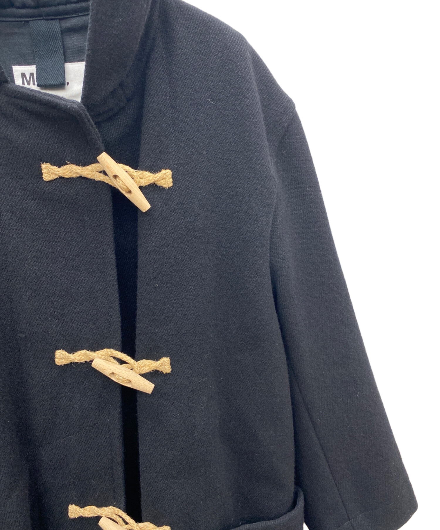 モリッシー】MHL, ダッフルコート Mサイズ ネイビー 中古・古着通販