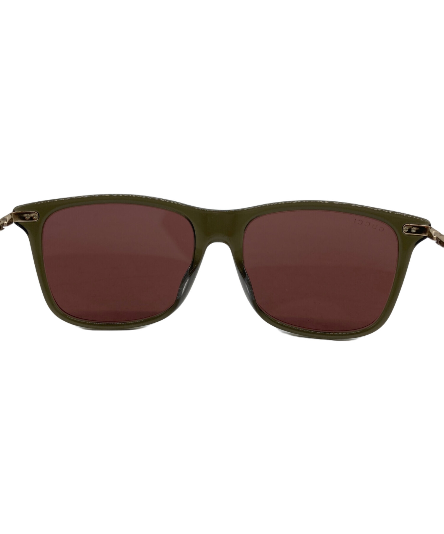 中古・古着通販】GUCCI (グッチ) サングラス カーキ｜ブランド・古着 