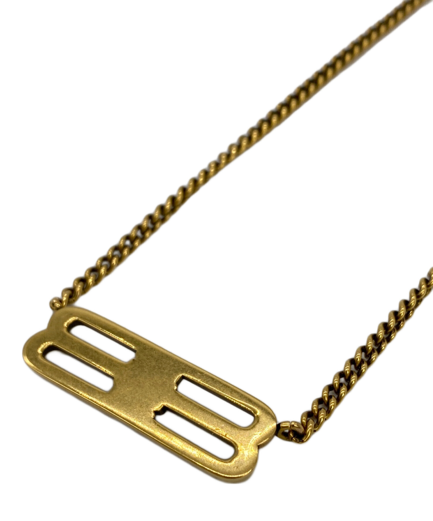中古・古着通販】BALENCIAGA (バレンシアガ) BB ICON ネックレス