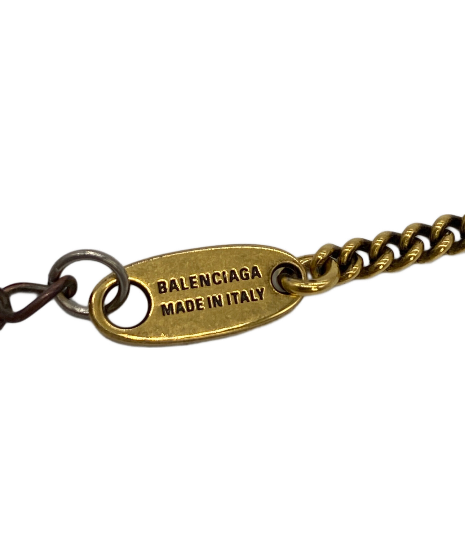 中古・古着通販】BALENCIAGA (バレンシアガ) BB ICON ネックレス