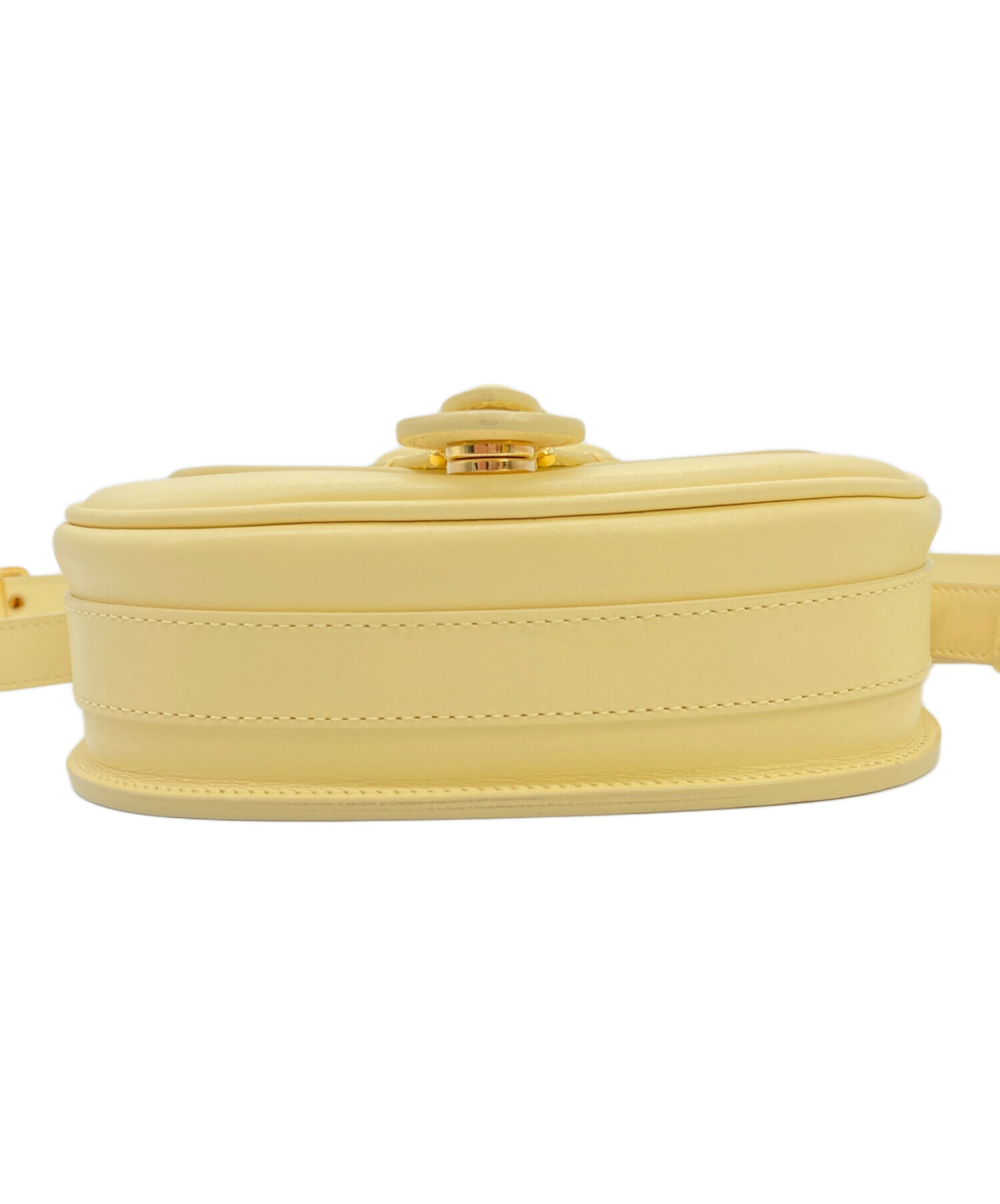 本物 クリスチャン ディオール Christian Dior チェーン ショルダーバッグ レザー ベージュ バッグ 中古・ Christian Dior - dior⭐︎顧客限定!入園入学 卒園卒業ショルダー