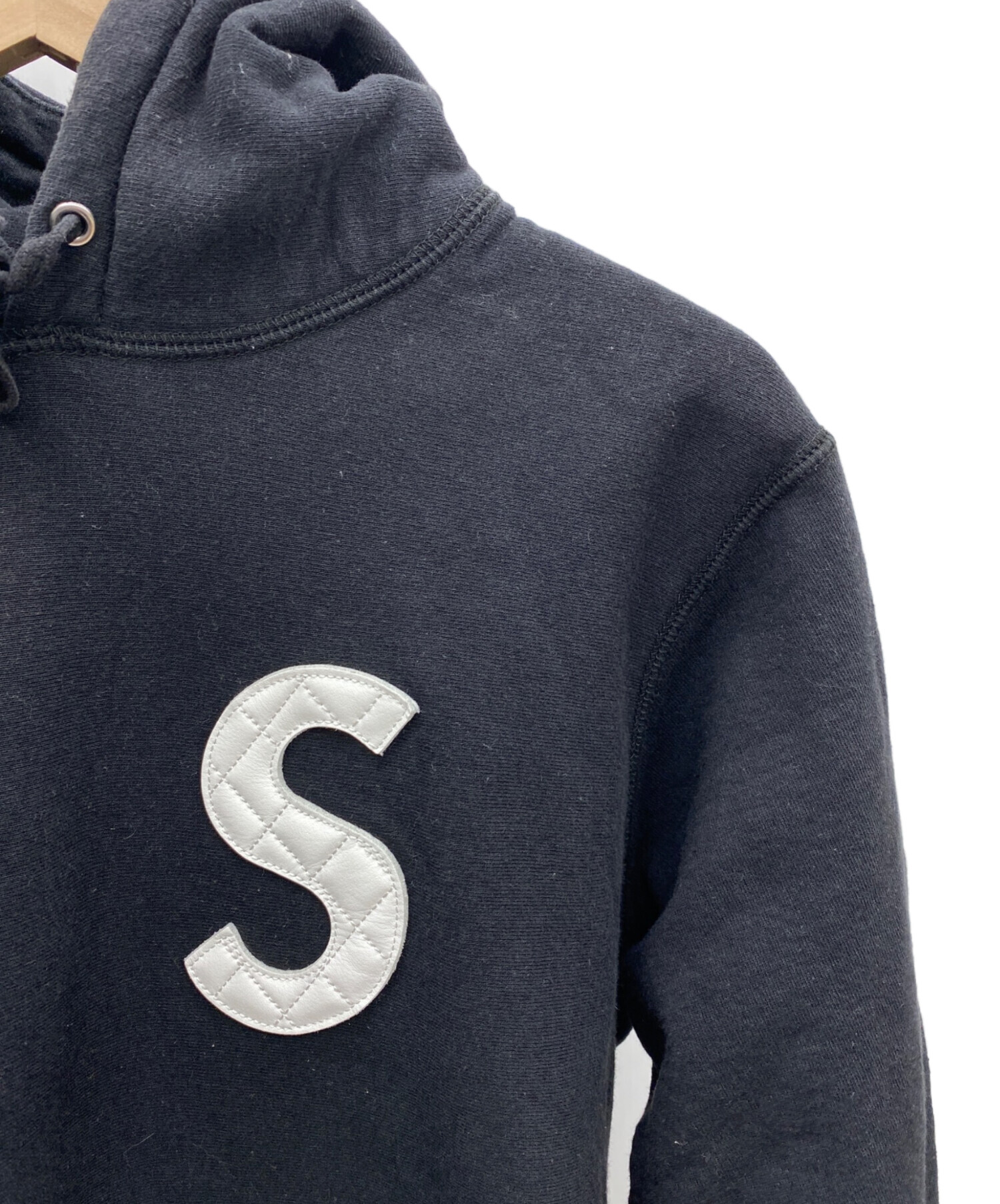 中古・古着通販】SUPREME (シュプリーム) Sロゴパーカー ブラック