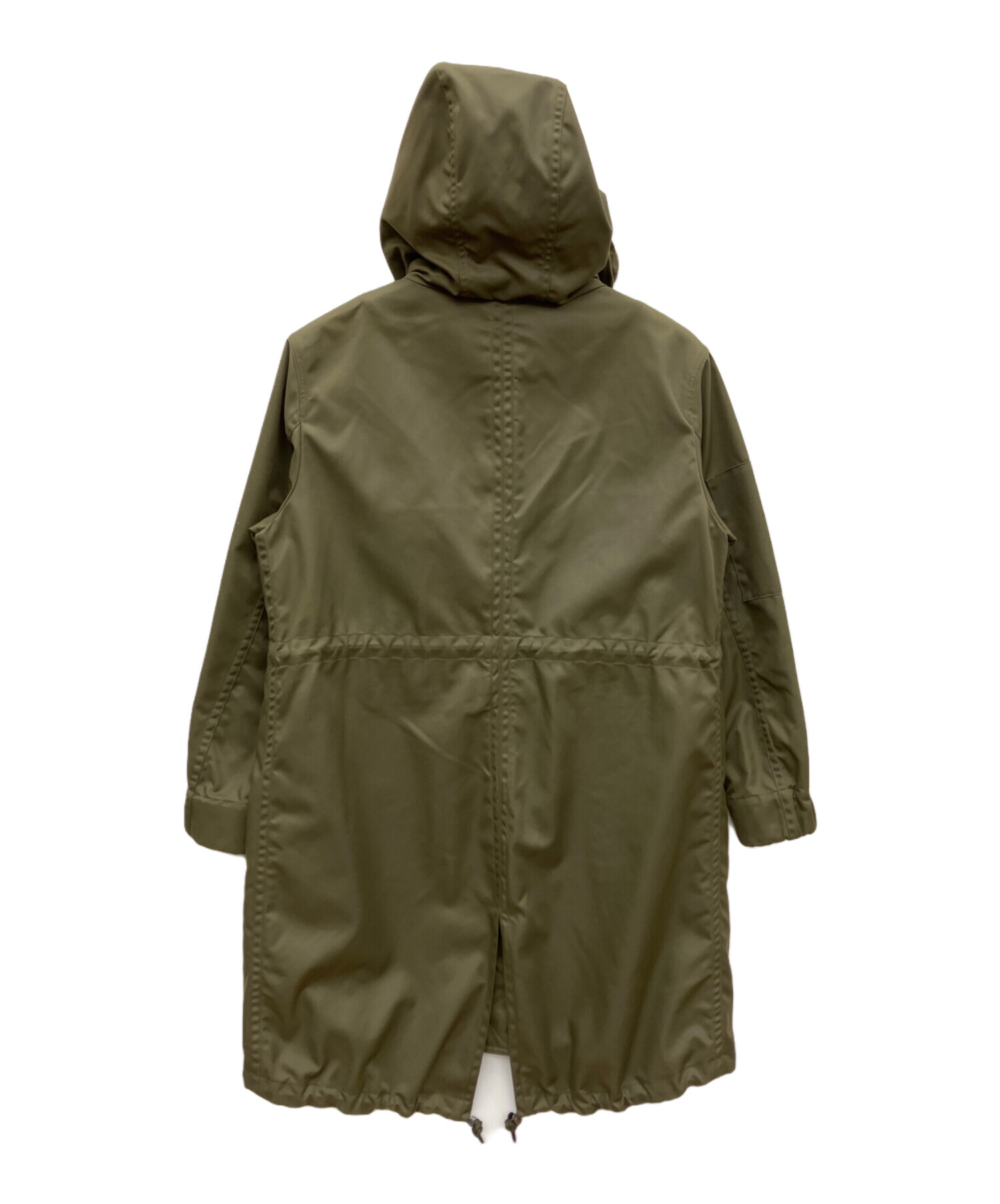 Theory セオリー リアルファー付き モッズコート S カーキ　中綿ライナー 中古・古着通販】theory (セオリー) フーデッドコート カーキ サイズ:S