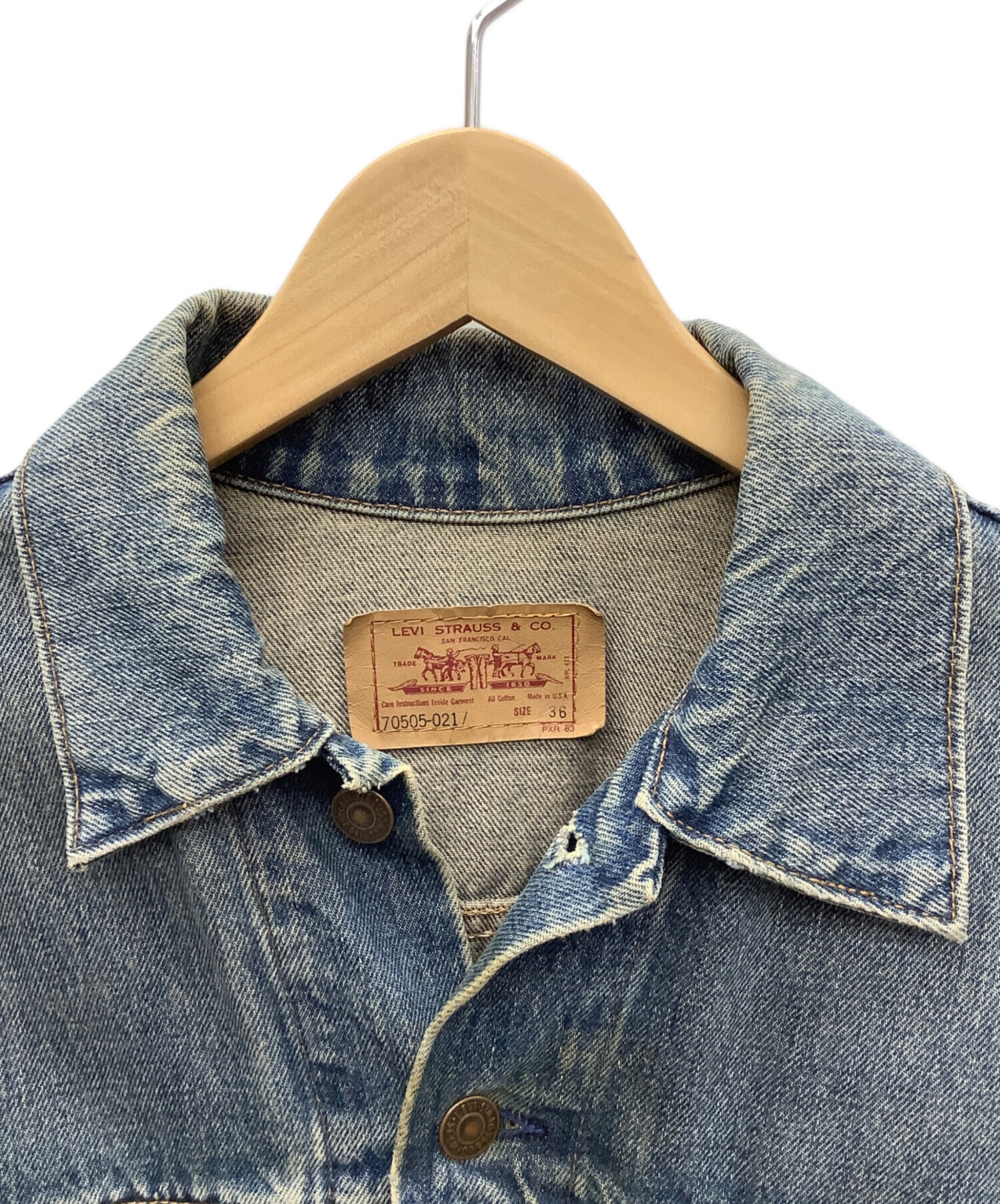 中古・古着通販】LEVI 90's Levi Strauss & Co. デニムジャケット 36