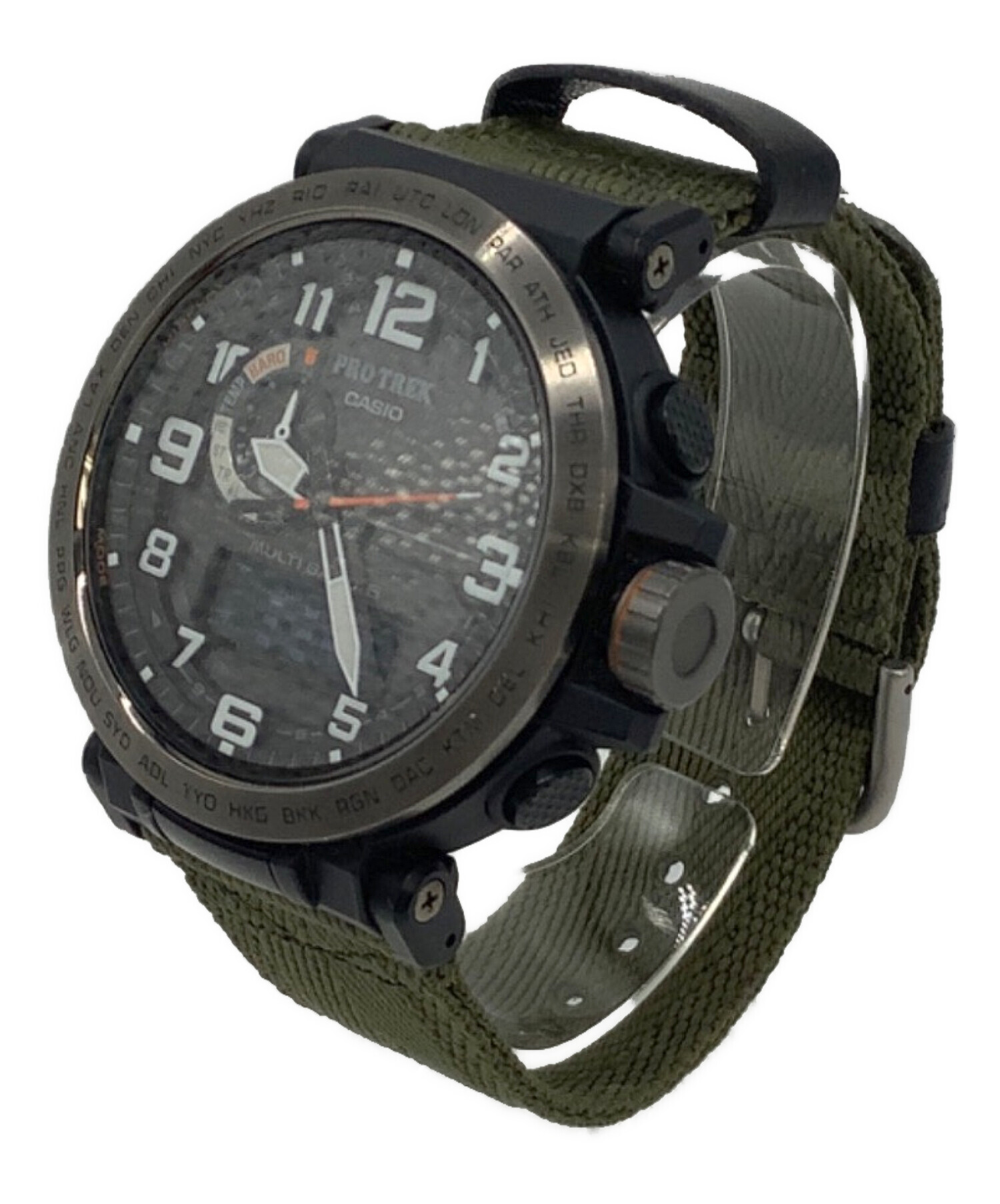 中古・古着通販】CASIO (カシオ) プロトレック PRO TREK ブラック 