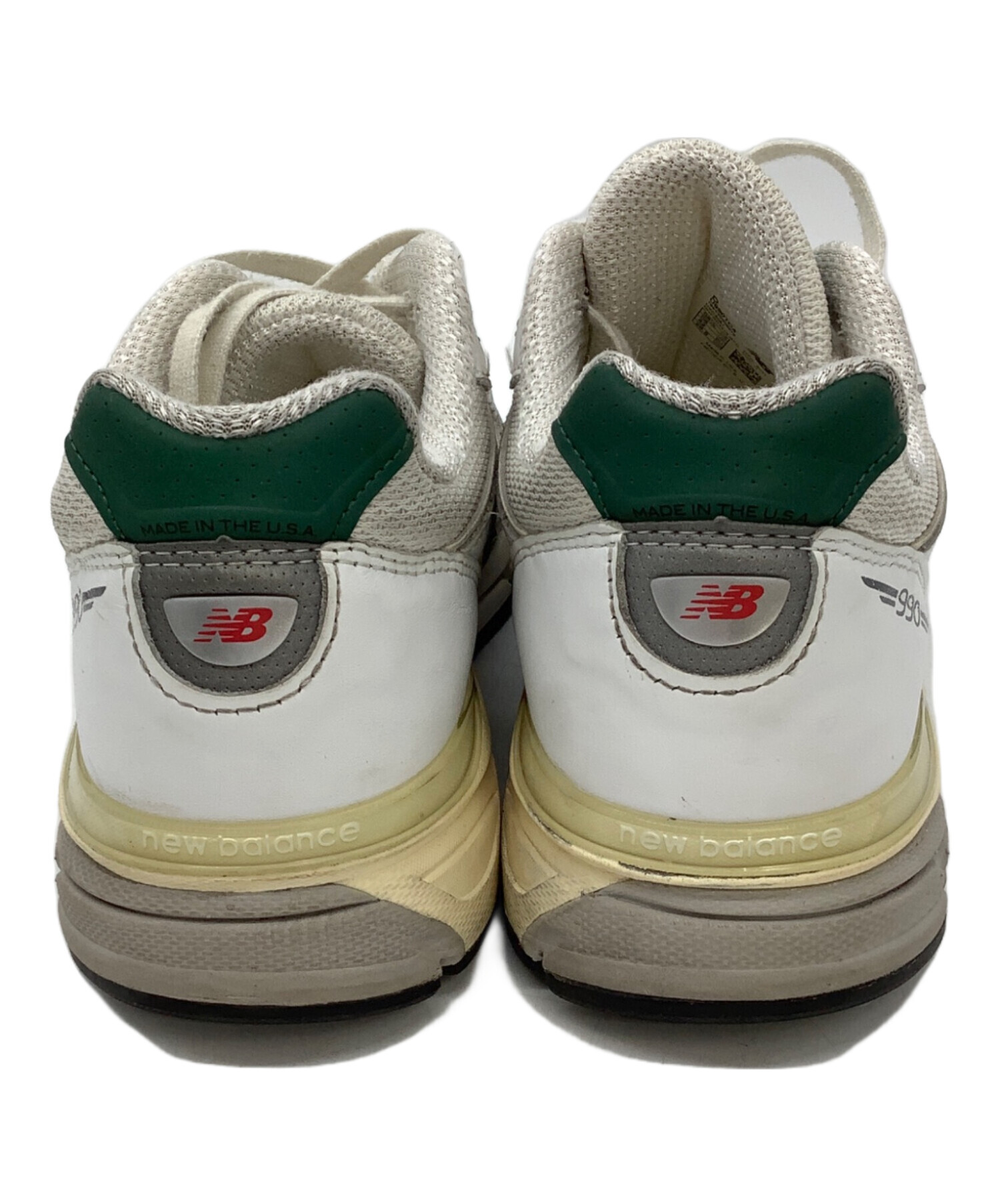 中古・古着通販】NEW BALANCE (ニューバランス) 990 v4 ホワイト