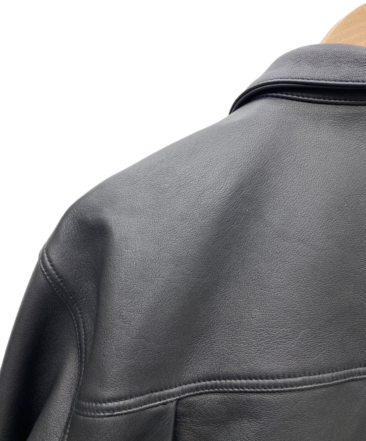 中古・古着通販】salt&pepper (ソルトアンドペッパー) LEATHER TRUCKER