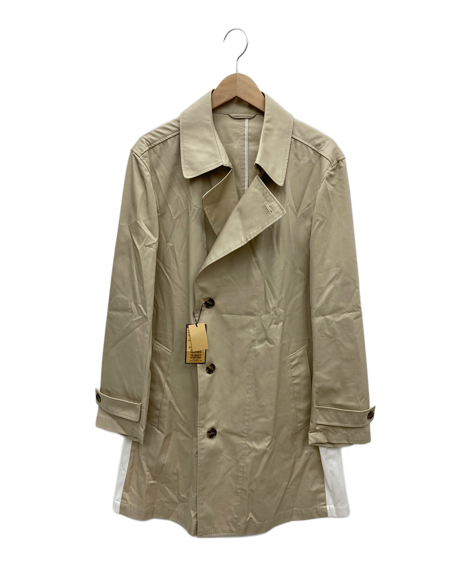 中古・古着通販】COMME CA MEN (コムサ・メン) T/C ギャバトレンチ 