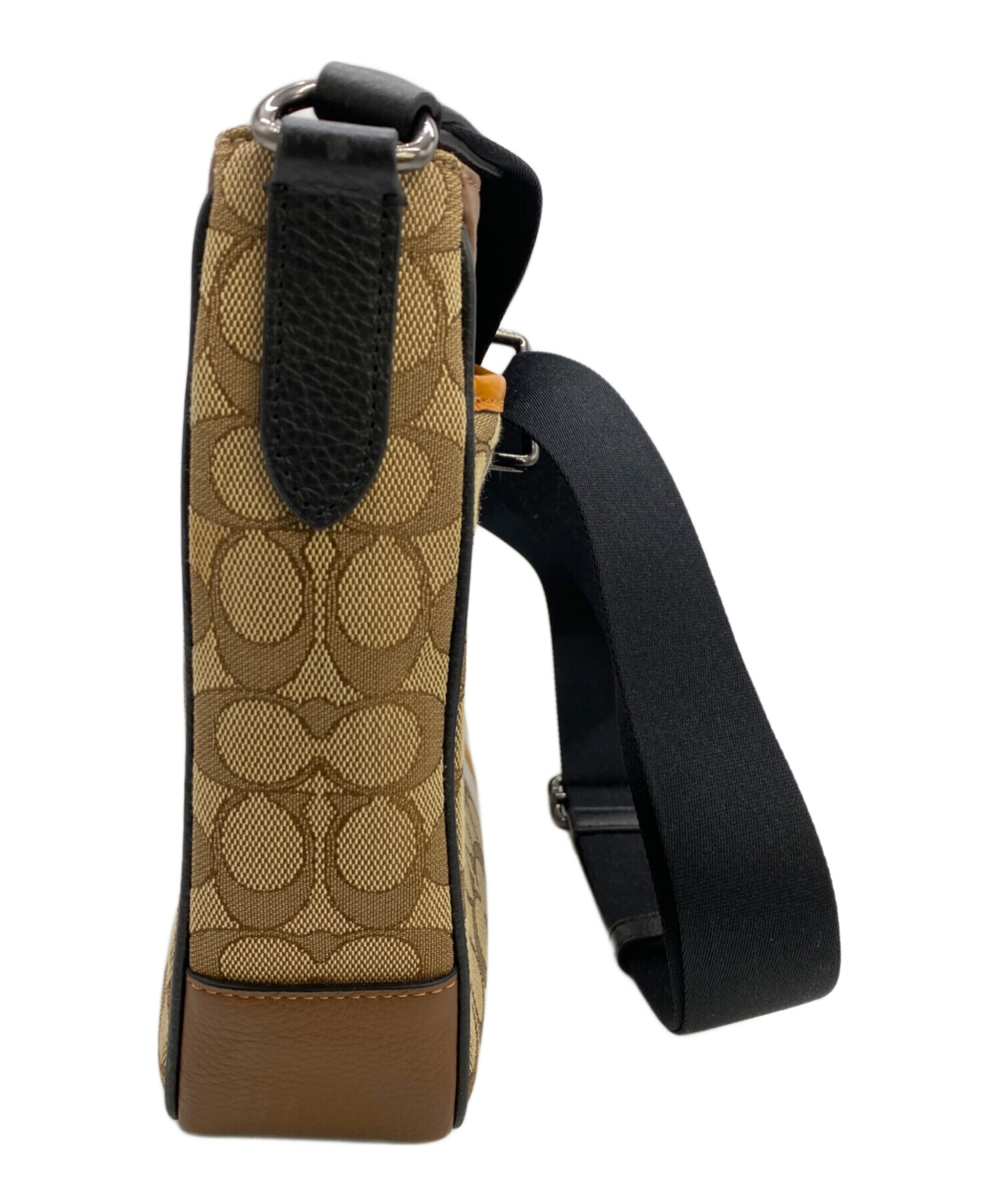 中古・古着通販】COACH (コーチ) トンプソンクロスボディシグネチャー 