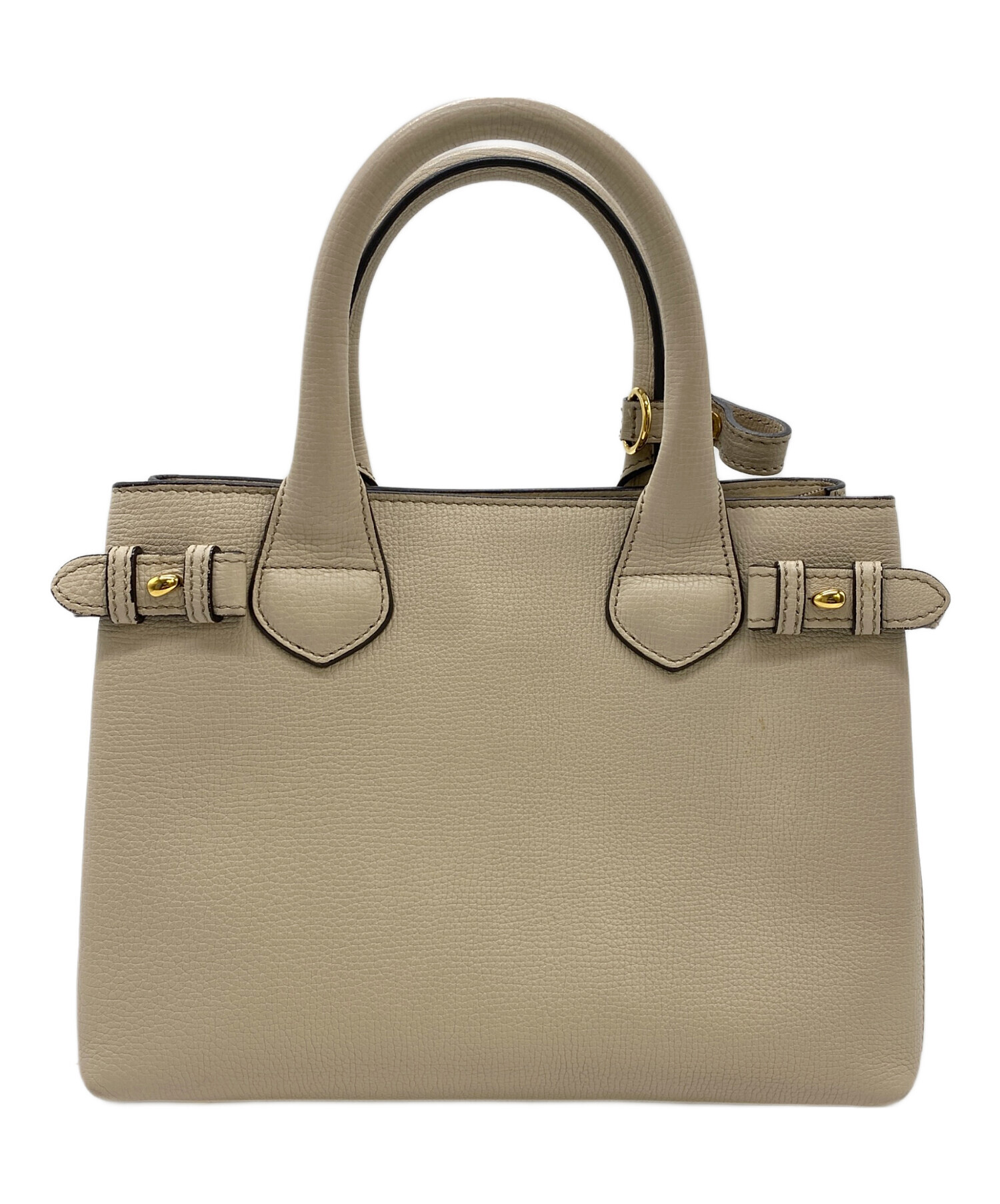 中古・古着通販】BURBERRY (バーバリー) バナーバッグ ベージュ