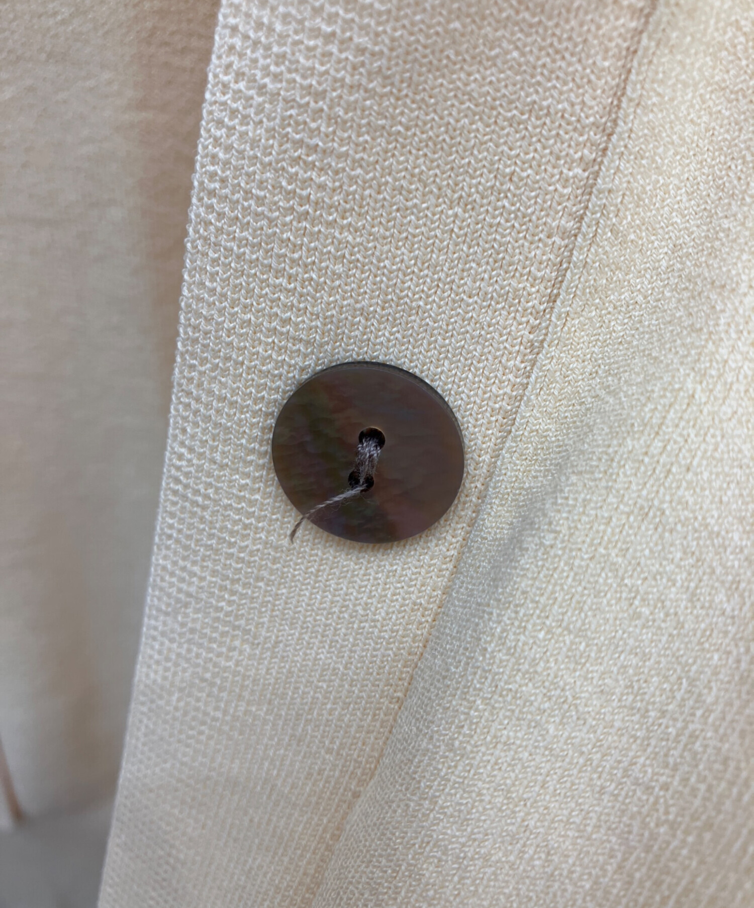 中古・古着通販】SOEJU (ソージュ) ニットカーディガン イエロー