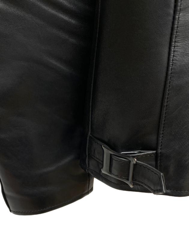 中古・古着通販】Name. (ネーム) HORSE HIDE JACKET ブラック