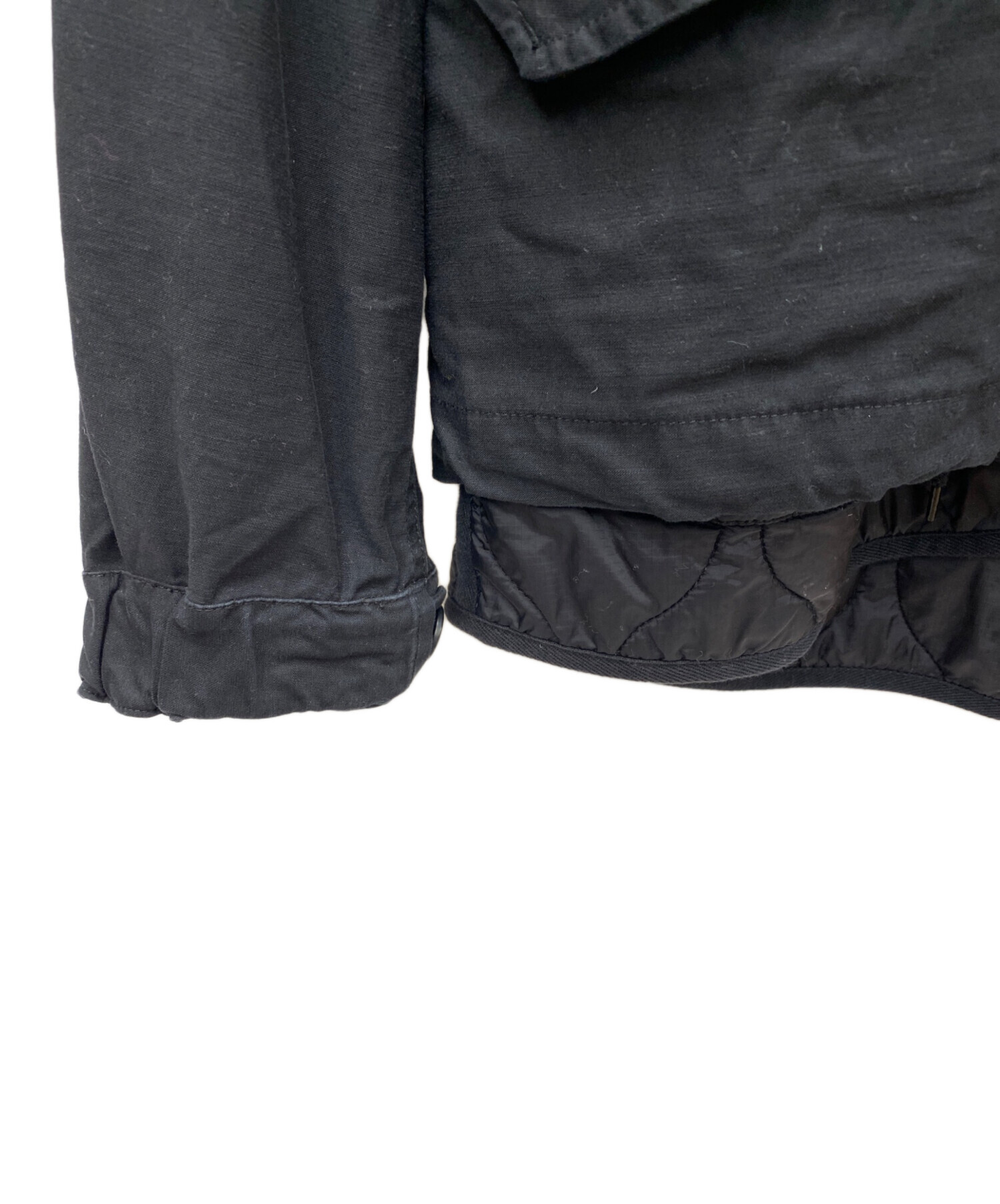 中古・古着通販】BEAMS (ビームス) 3WAYモッズブルゾン ブラック