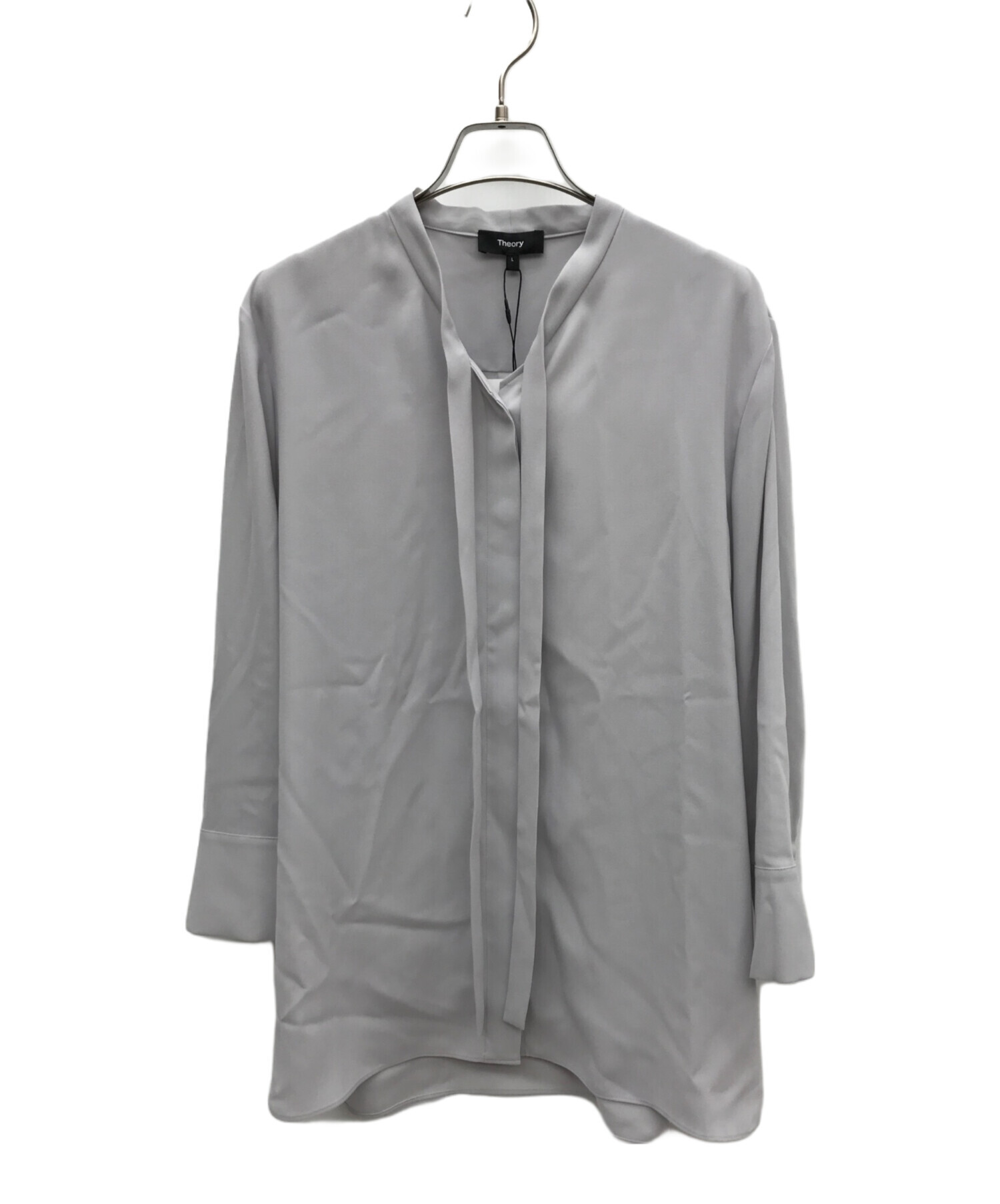 中古・古着通販】theory (セオリー) Prime Georgette Tie Blouse 