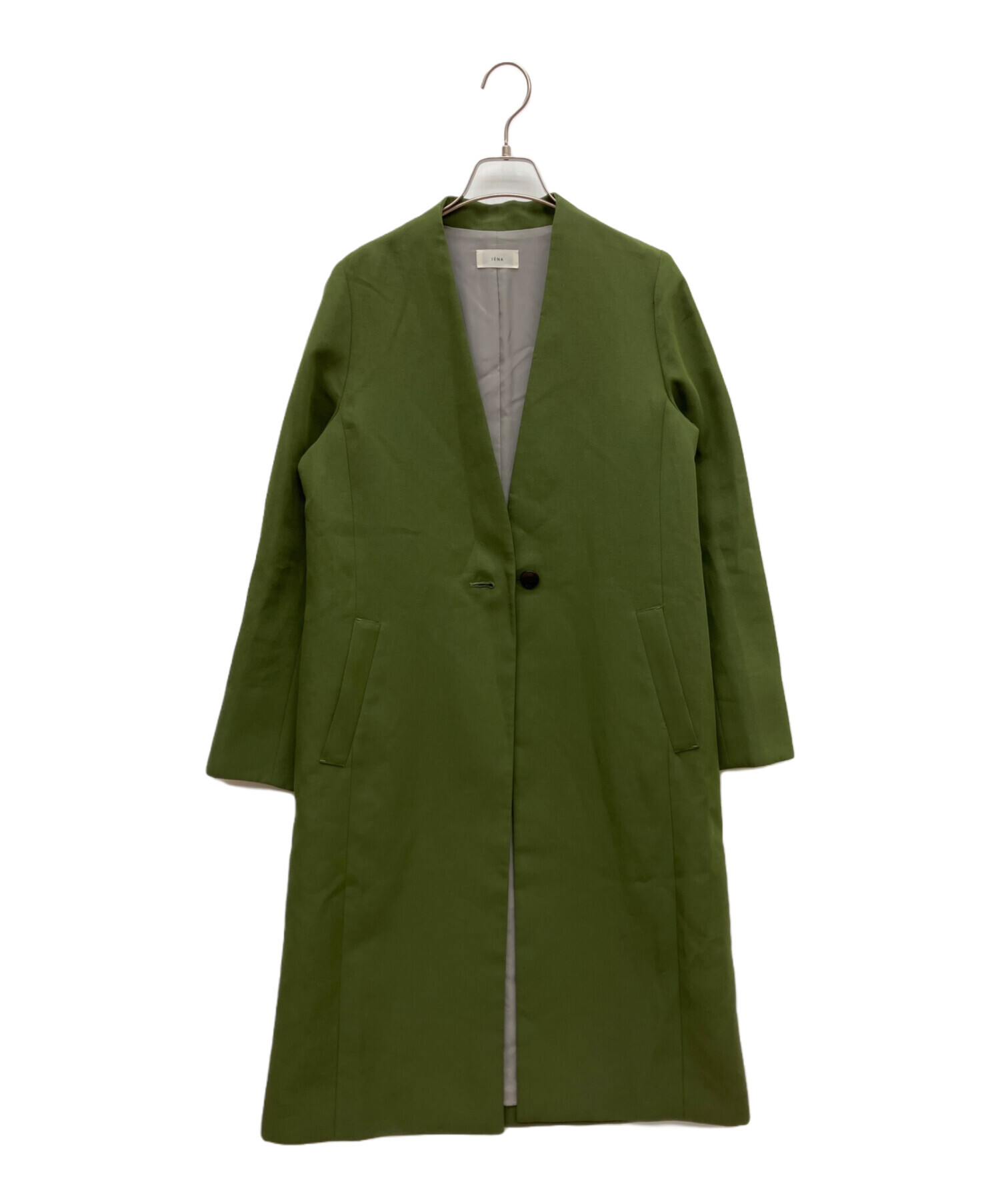 IENA コート 中古・古着通販】IENA (イエナ) コート グリーン サイズ:36｜ブランド