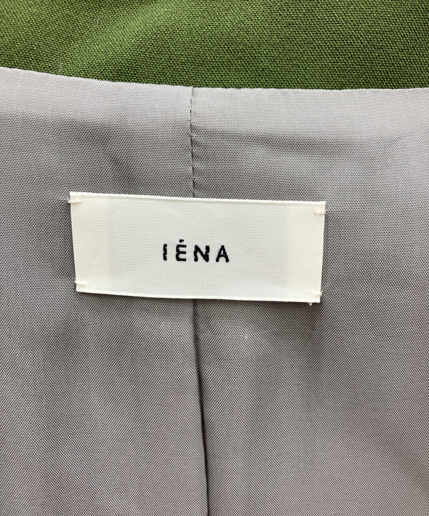 中古・古着通販】IENA (イエナ) コート グリーン サイズ:36｜ブランド