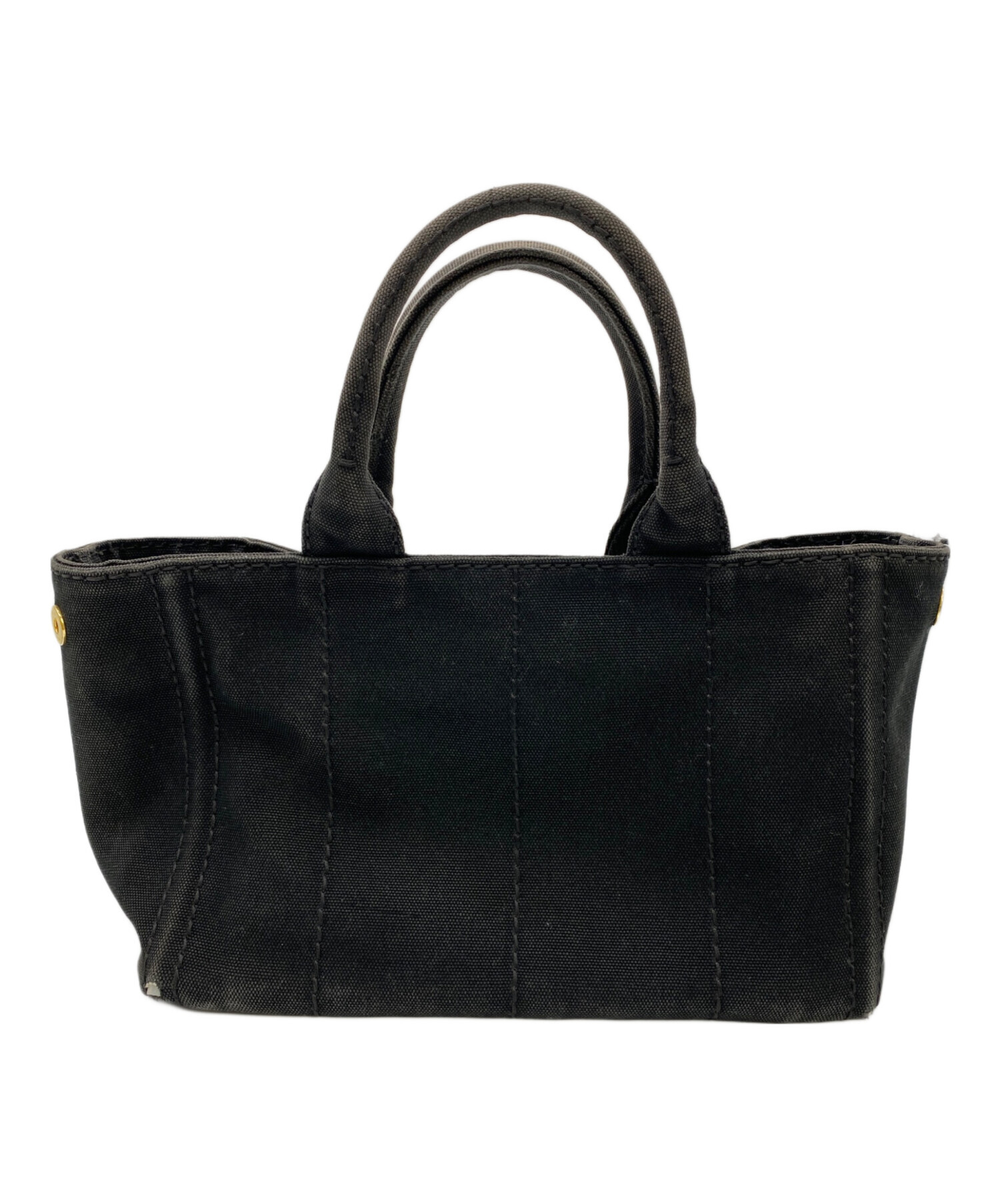 中古・古着通販】PRADA (プラダ) カナパトートバッグ ブラック 