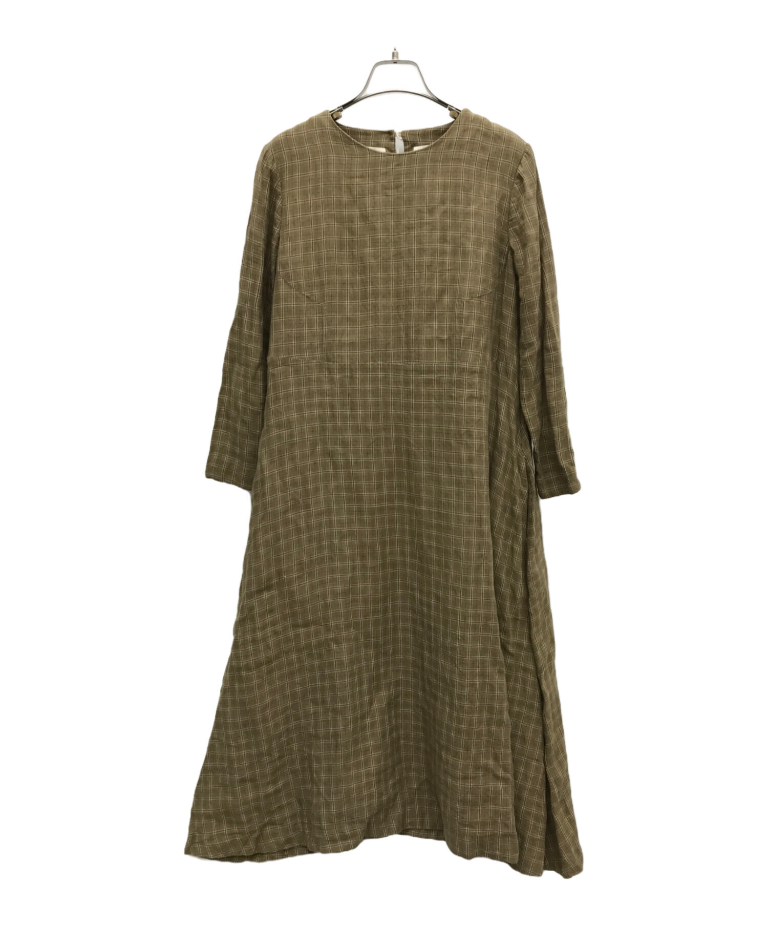 YAECA WRITE Aラインドレス sussex リバティワンピース M YAECA