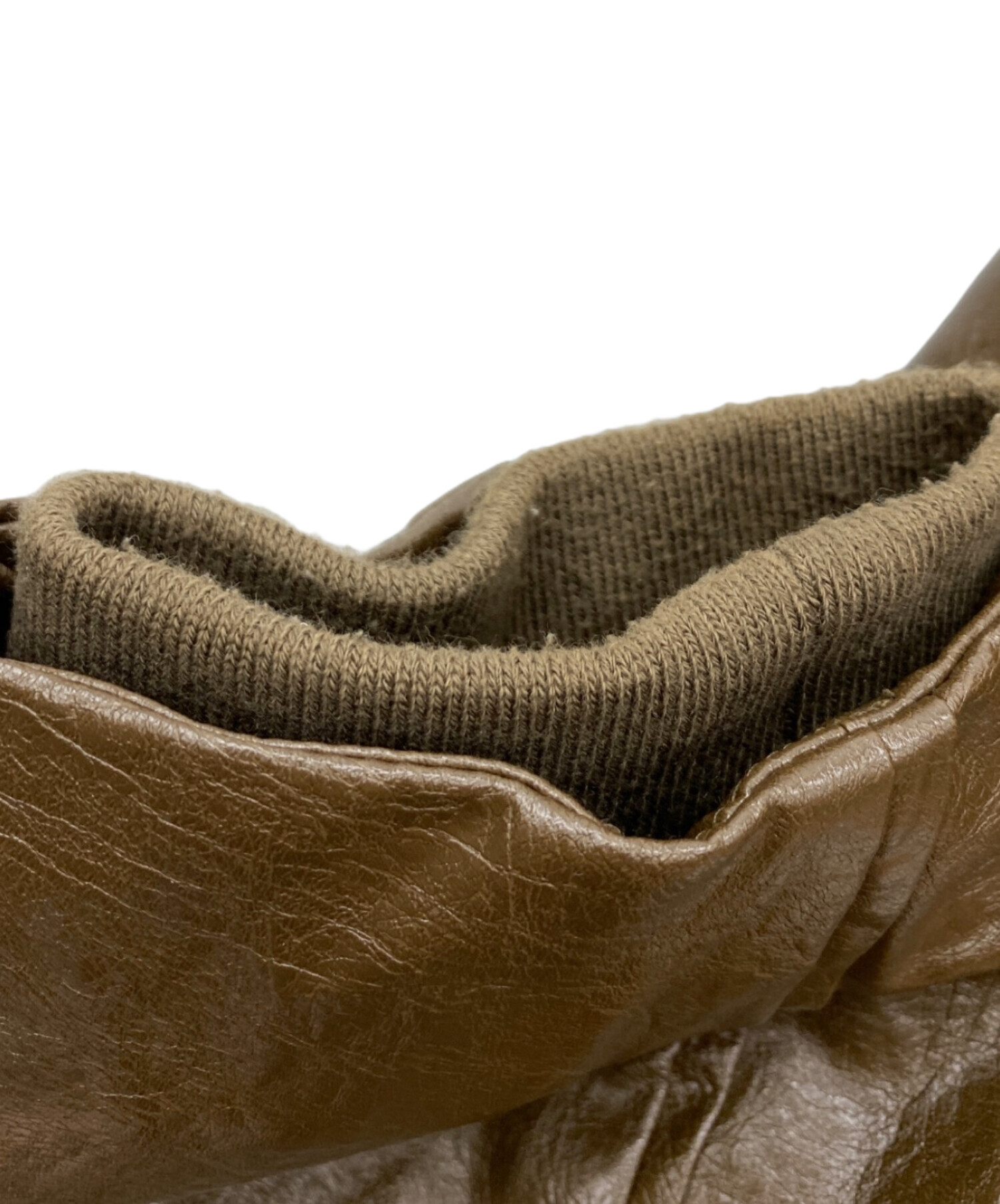 中古・古着通販】Ameri (アメリ) PASTING LIKE FAKE SYNTHETIC LEATHER