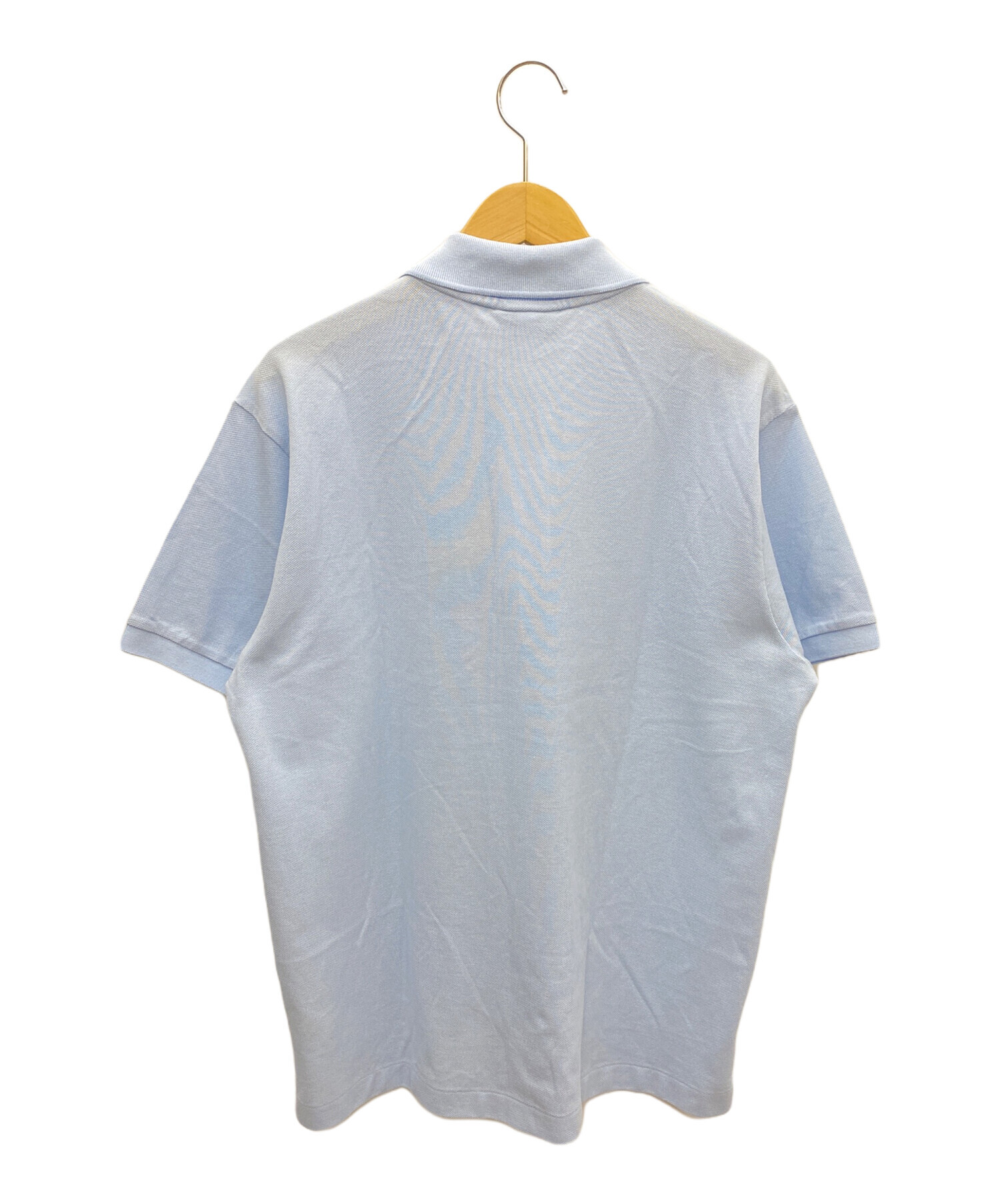 中古・古着通販】LACOSTE (ラコステ) ポロシャツ スカイブルー サイズ 