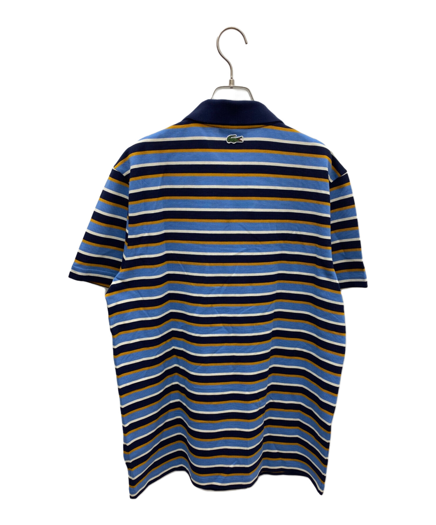 中古・古着通販】LACOSTE (ラコステ) カレッジロゴプリントボーダー 