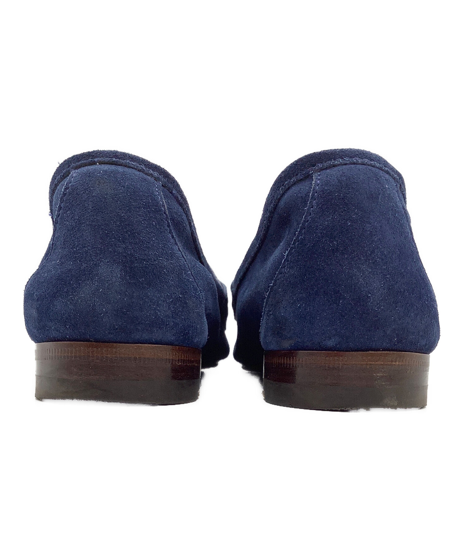 中古・古着通販】GUCCI (グッチ) ローファー ネイビー サイズ:37 1/2