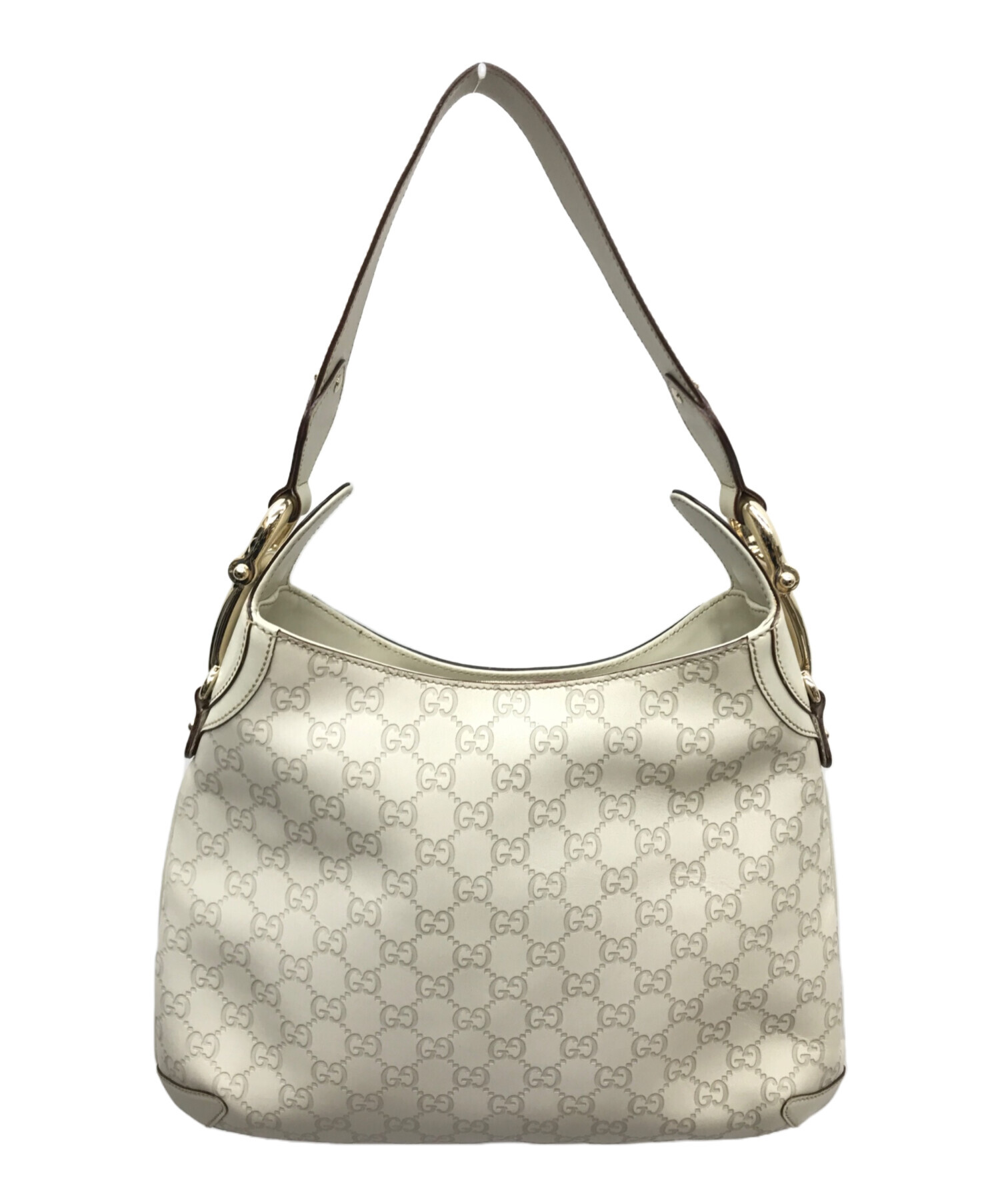 中古・古着通販】GUCCI (グッチ) グッチシマ GG ワンショルダーバッグ 