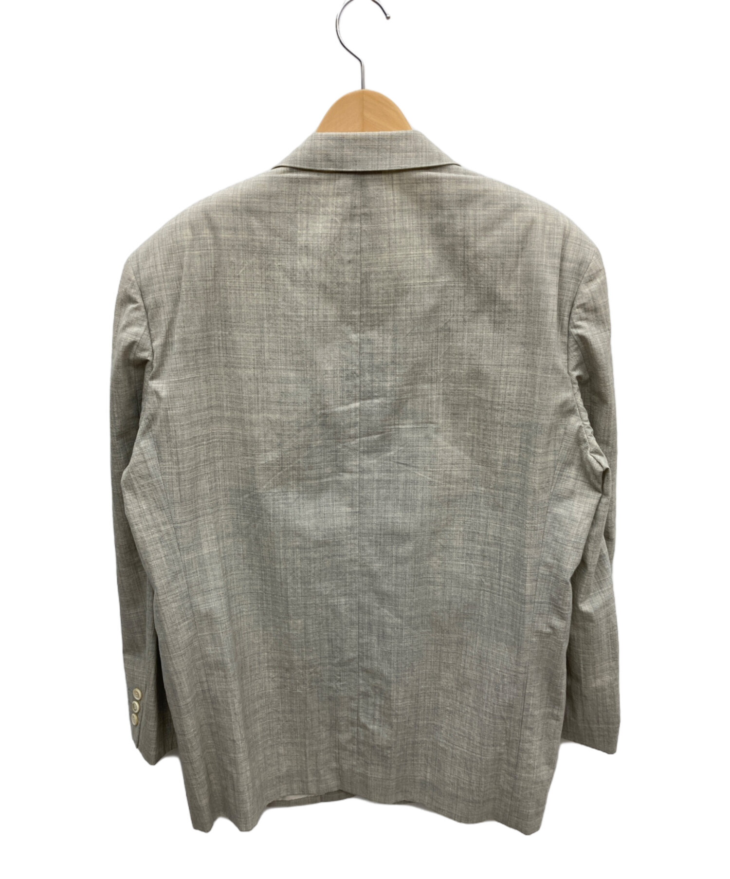 COMME des GARCONS HOMME 3Bジャケット チャコールグレー COMME des GARCONS HOMME ウールサージ3Bジャケットスタイル | 5129 | MARK