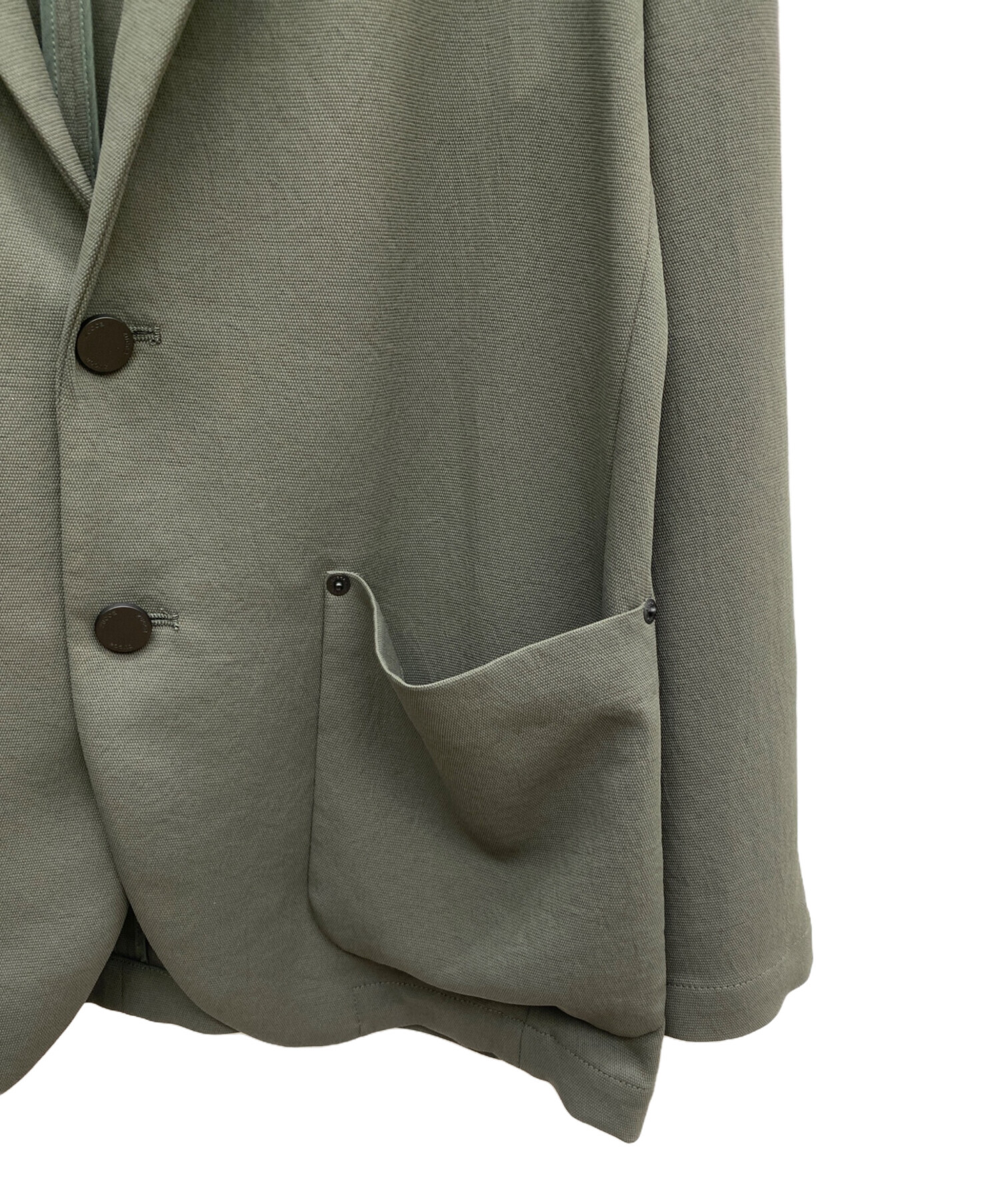 中古・古着通販】ZUCCA (ズッカ) テーラードジャケット グリーン