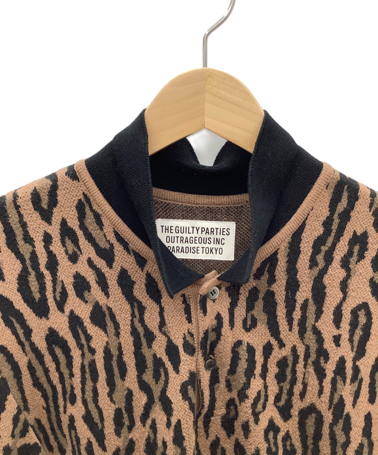 中古・古着通販】WACKO MARIA (ワコマリア) レオパードニット