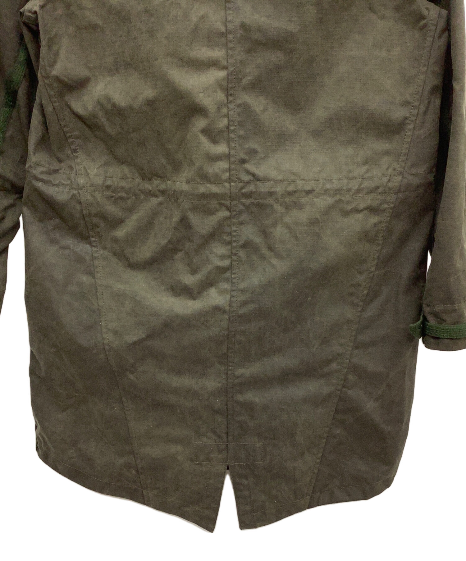 DENHAM HVANNA PARKA RE-CUT モッズコート 緑色 DENHAM HVANNA PARKA RE-CUT モッズコート 緑色 DENHAM HVANNA