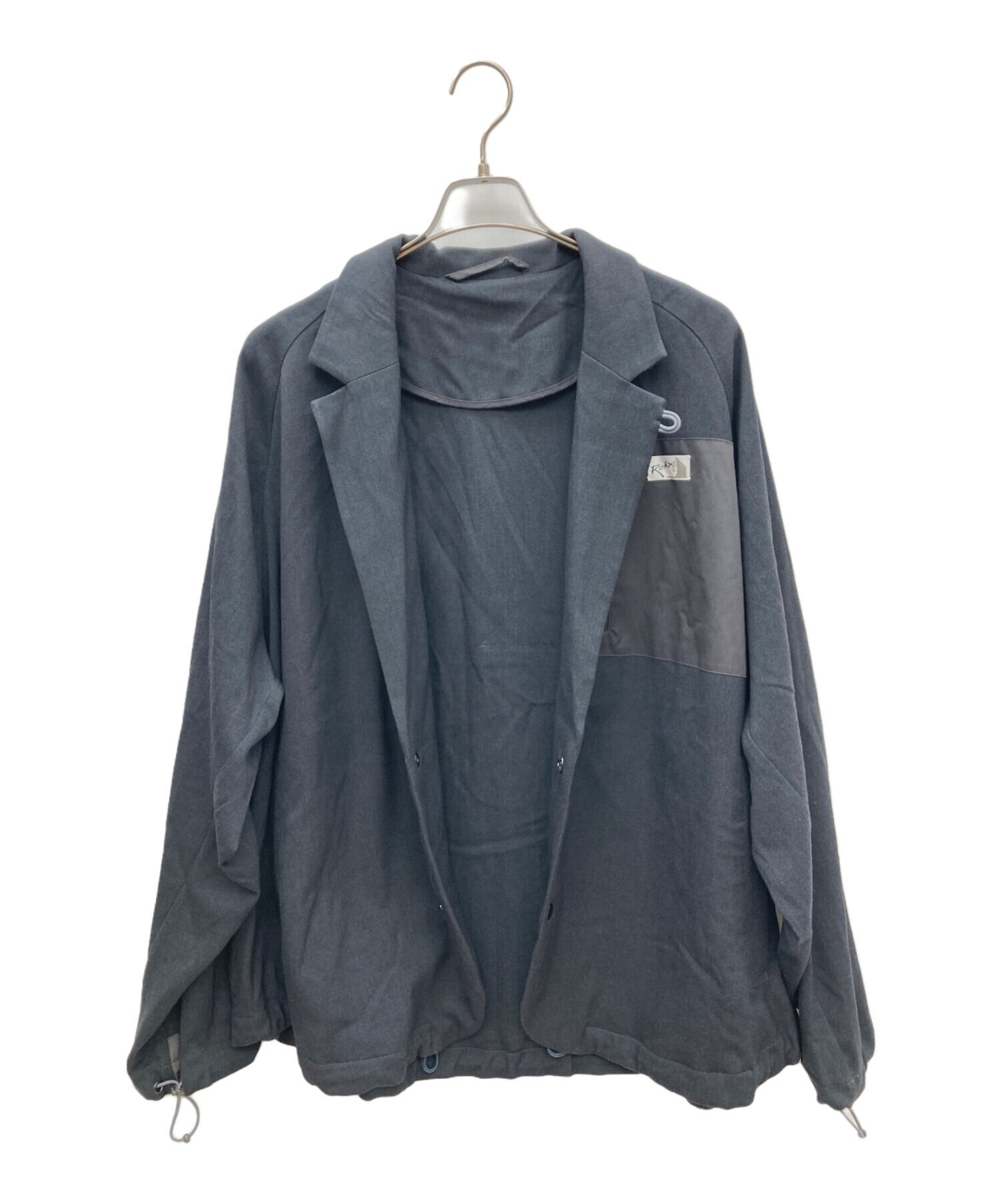 中古・古着通販】ROKX (ロックス) ジャケット グレー サイズ:L