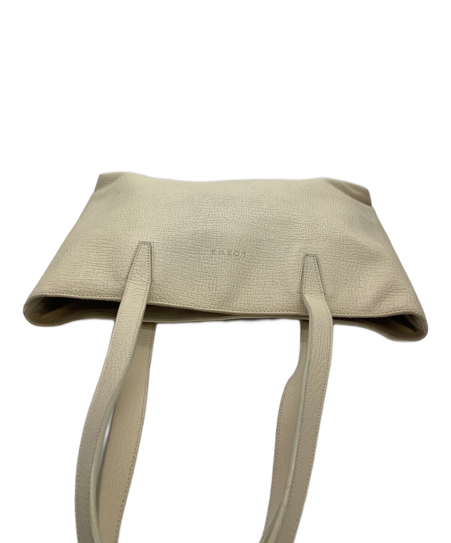 中古・古着通販】LOEWE (ロエベ) トートバッグ アイボリー｜ブランド 