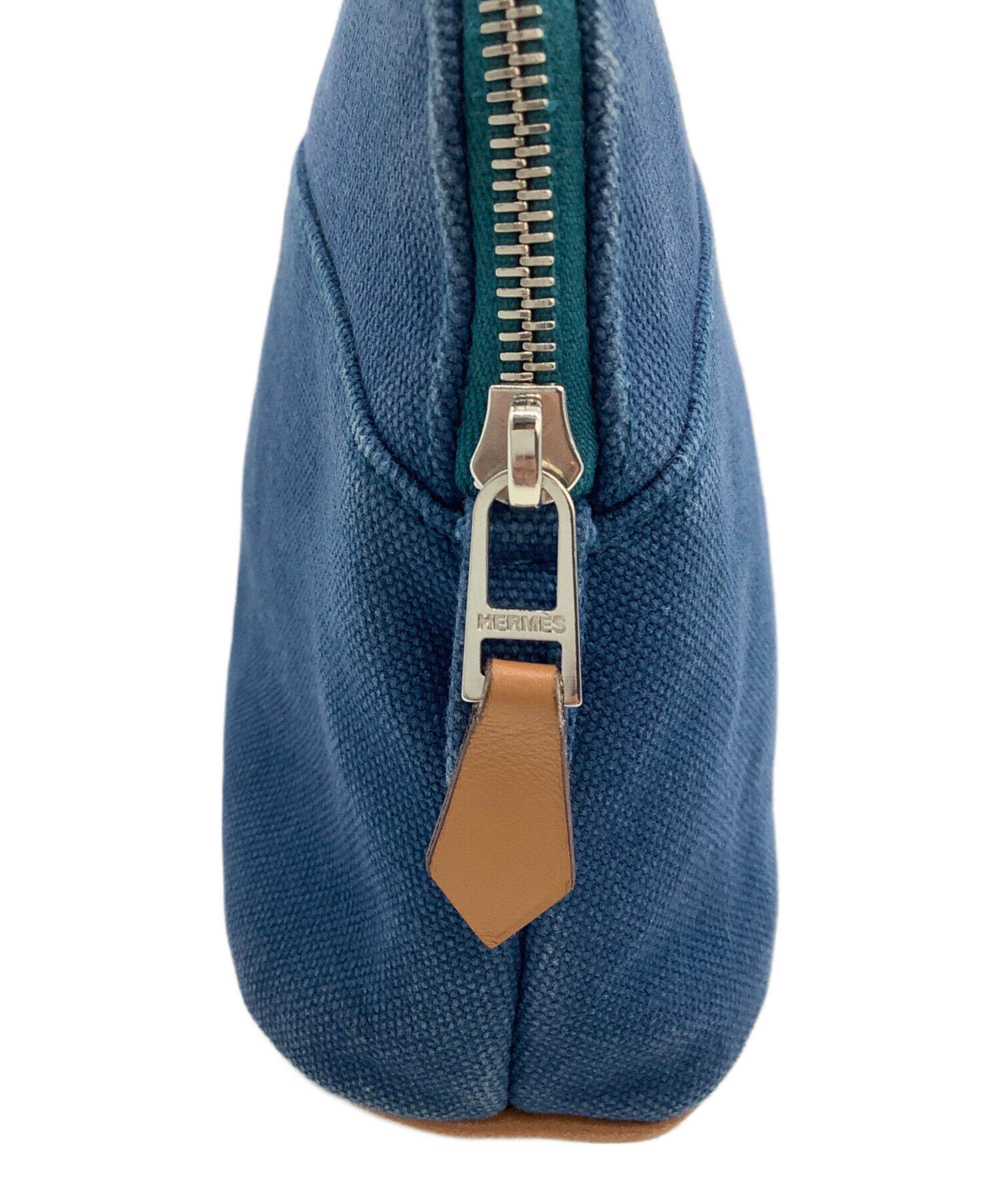 中古・古着通販】HERMES (エルメス) ポーチ ネイビー｜ブランド・古着 
