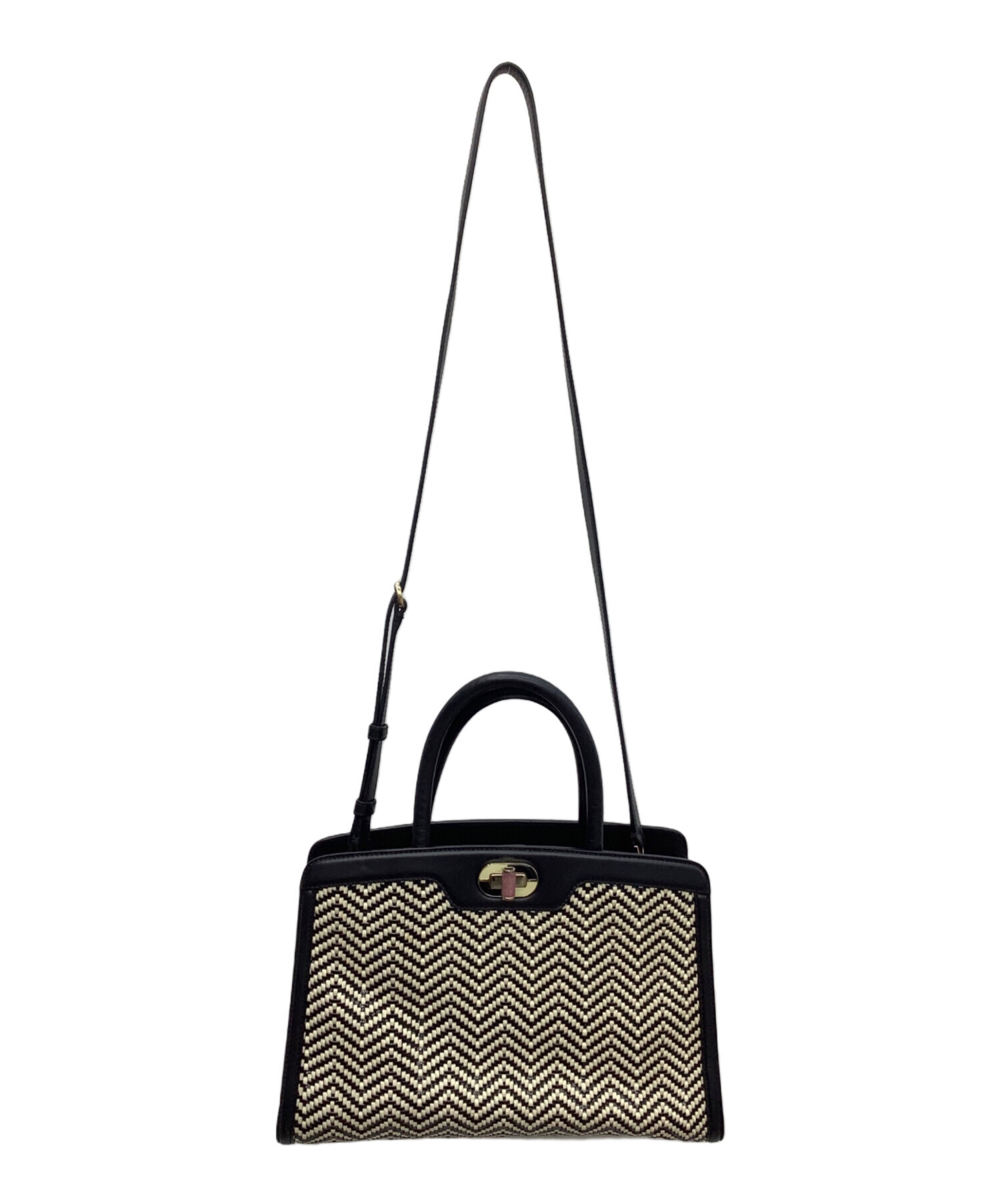 中古・古着通販】BVLGARI (ブルガリ) イザベラ ブラック×ホワイト 