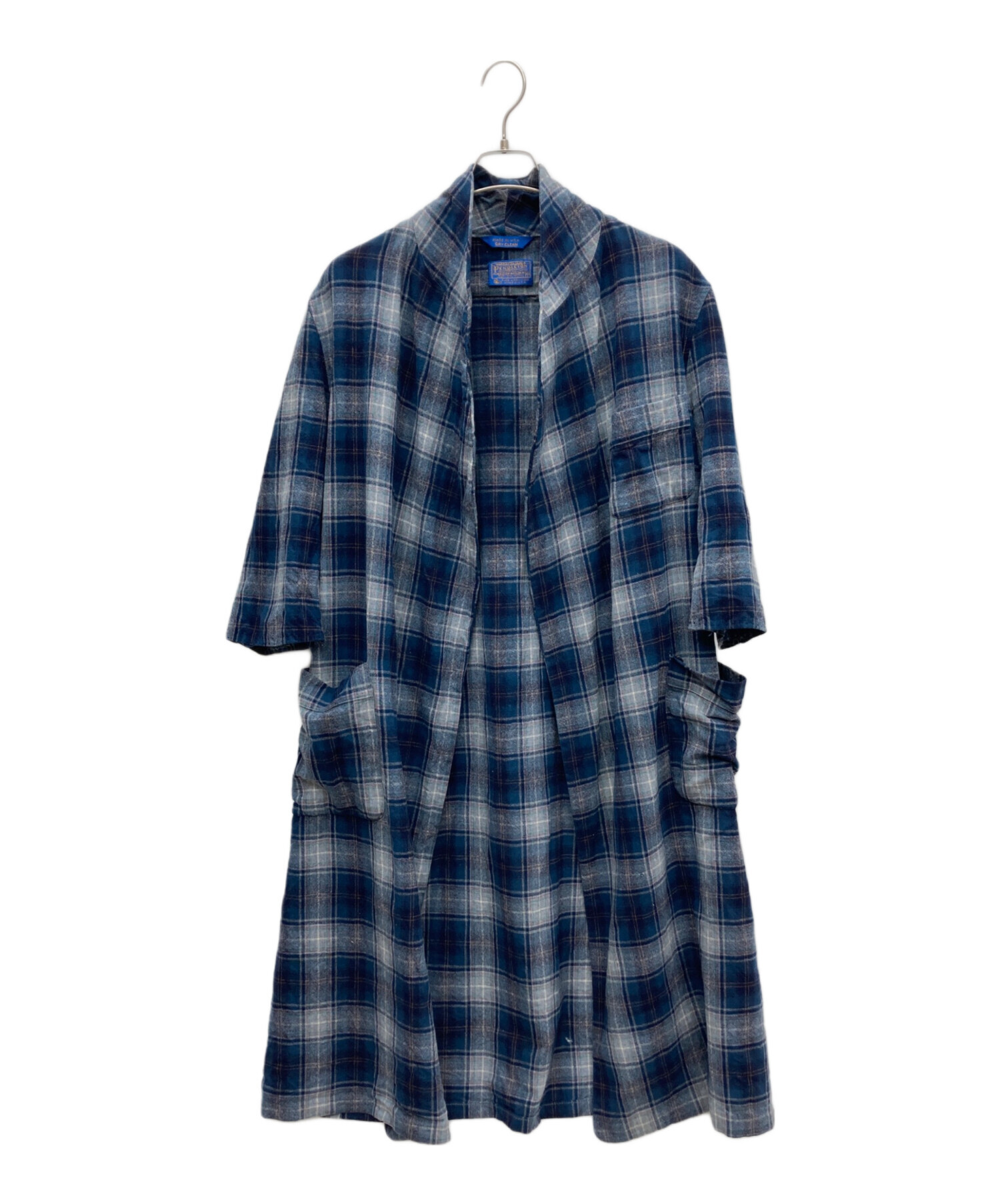 中古・古着通販】PENDLETON (ペンドルトン) ガウンコート ネイビー