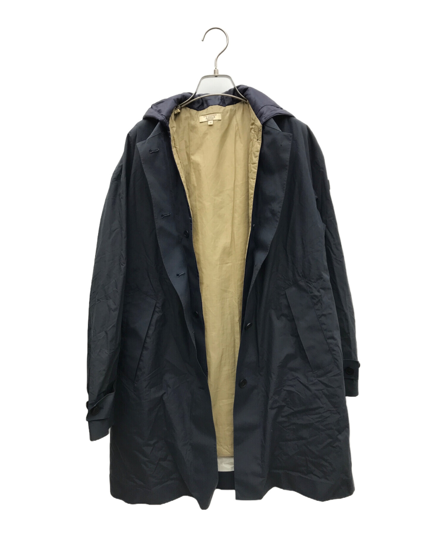 AIGLE エーグル コート（その他） メンズ 【古着】【中古】 中古・古着通販】AIGLE (エーグル) ライナー付ステンカラーコート