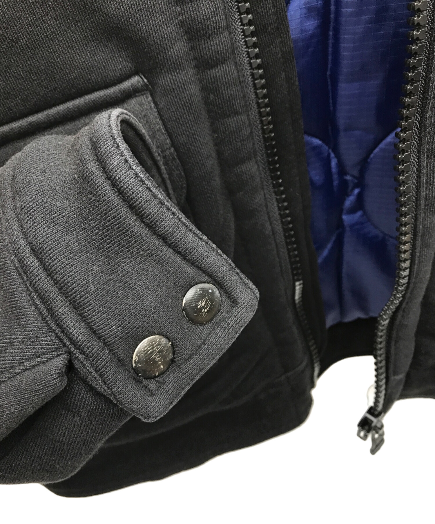 中古・古着通販】DIESEL (ディーゼル) ブルゾン ブラック サイズ:XS