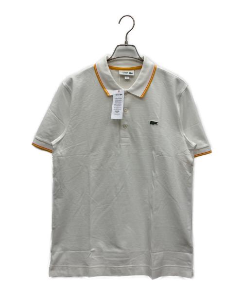 中古・古着通販】LACOSTE (ラコステ) ポロシャツ ホワイト サイズ:US M