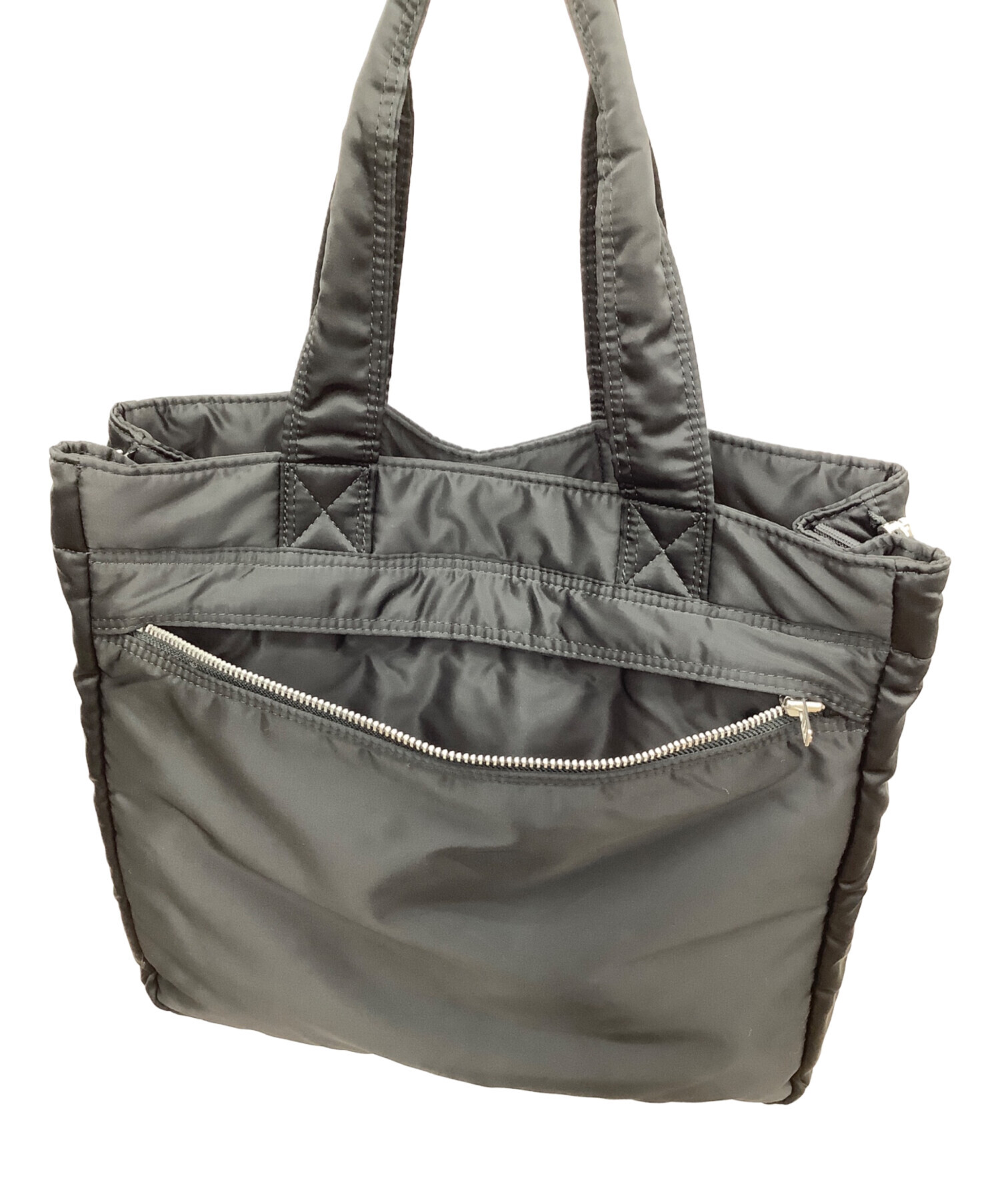 中古・古着通販】PORTER (ポーター) TANKER 2WAY TOTE BAG ブラック 