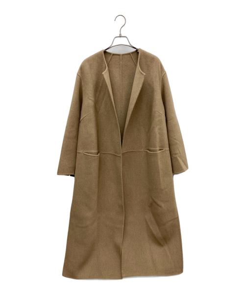 MUSE ドゥーズィエムクラス victorian リバーロングノーカラーコート 中古・古着通販】MUSE de Deuxieme Classe (ミューズ ドゥーズィエム